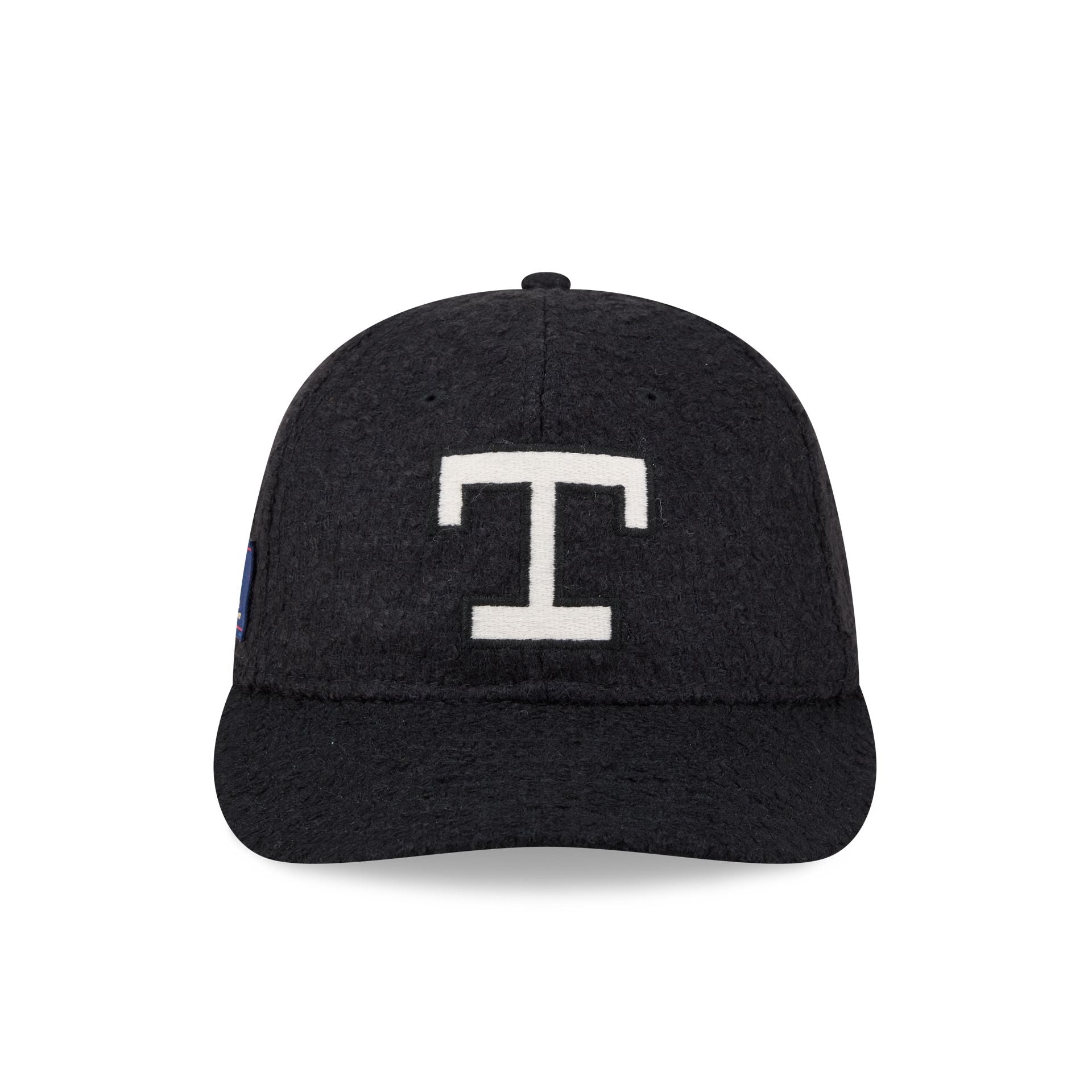 Alternative view of Texas Rangers Navy Merino & Cashmere Moon Retro Crown 9Fifty Adjustable Hat