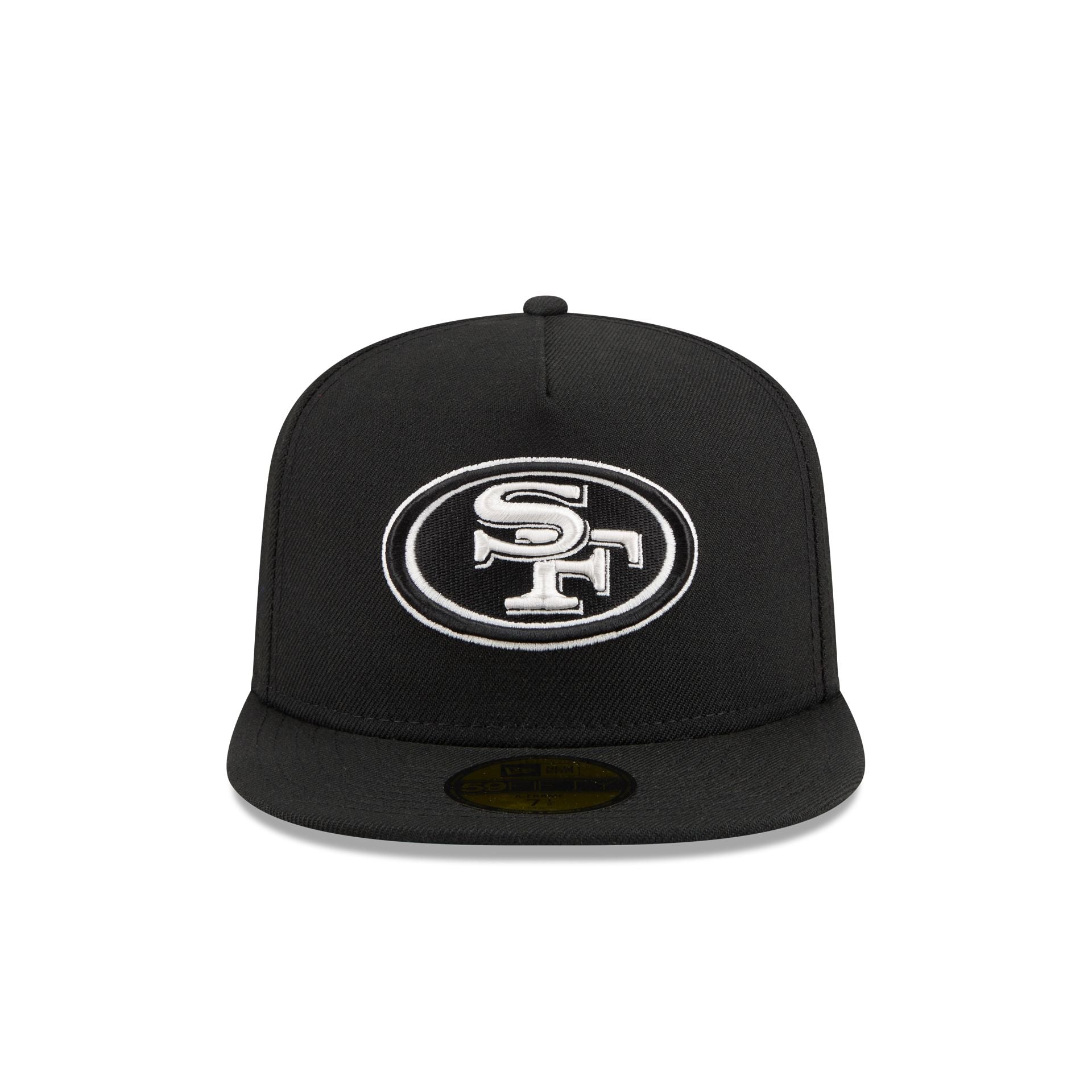Alternative view of Just Caps Chiseled Logo San Francisco 49Ers 59Fifty A-Frame Fitted Hat