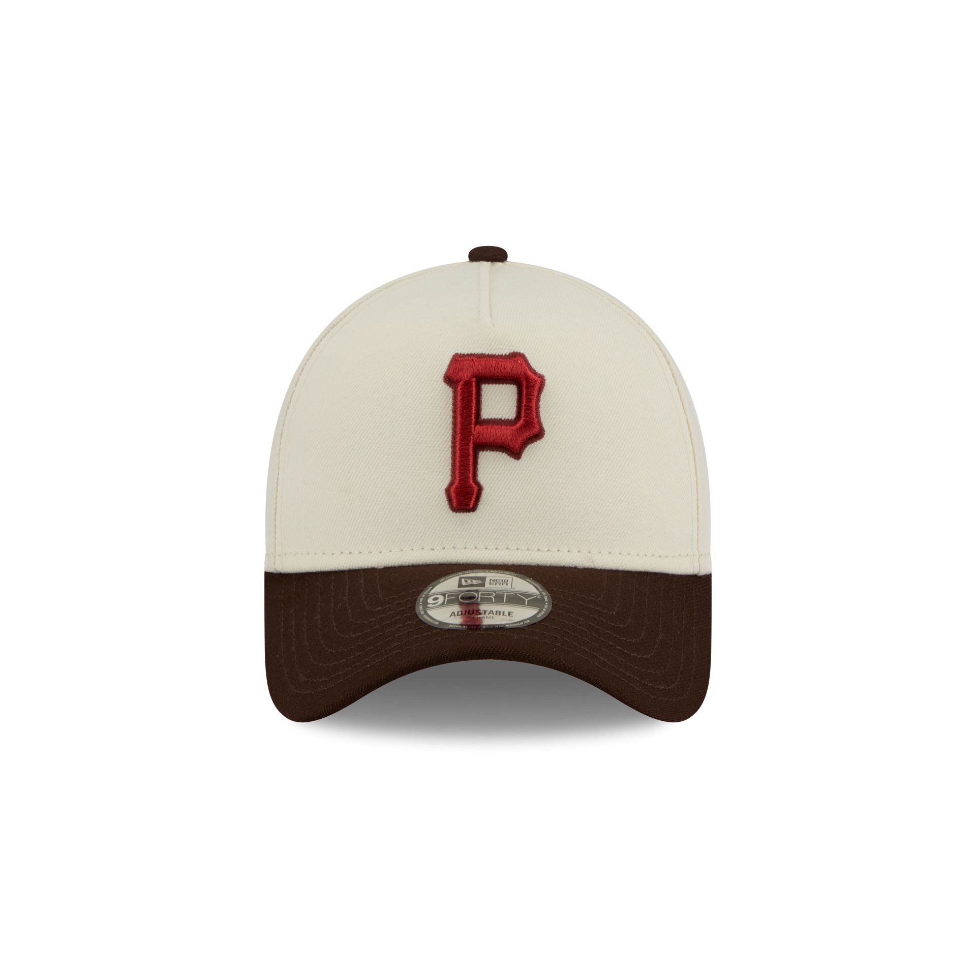 Alternative view of Pittsburgh Pirates City Script 9Forty A-Frame Snapback Hat