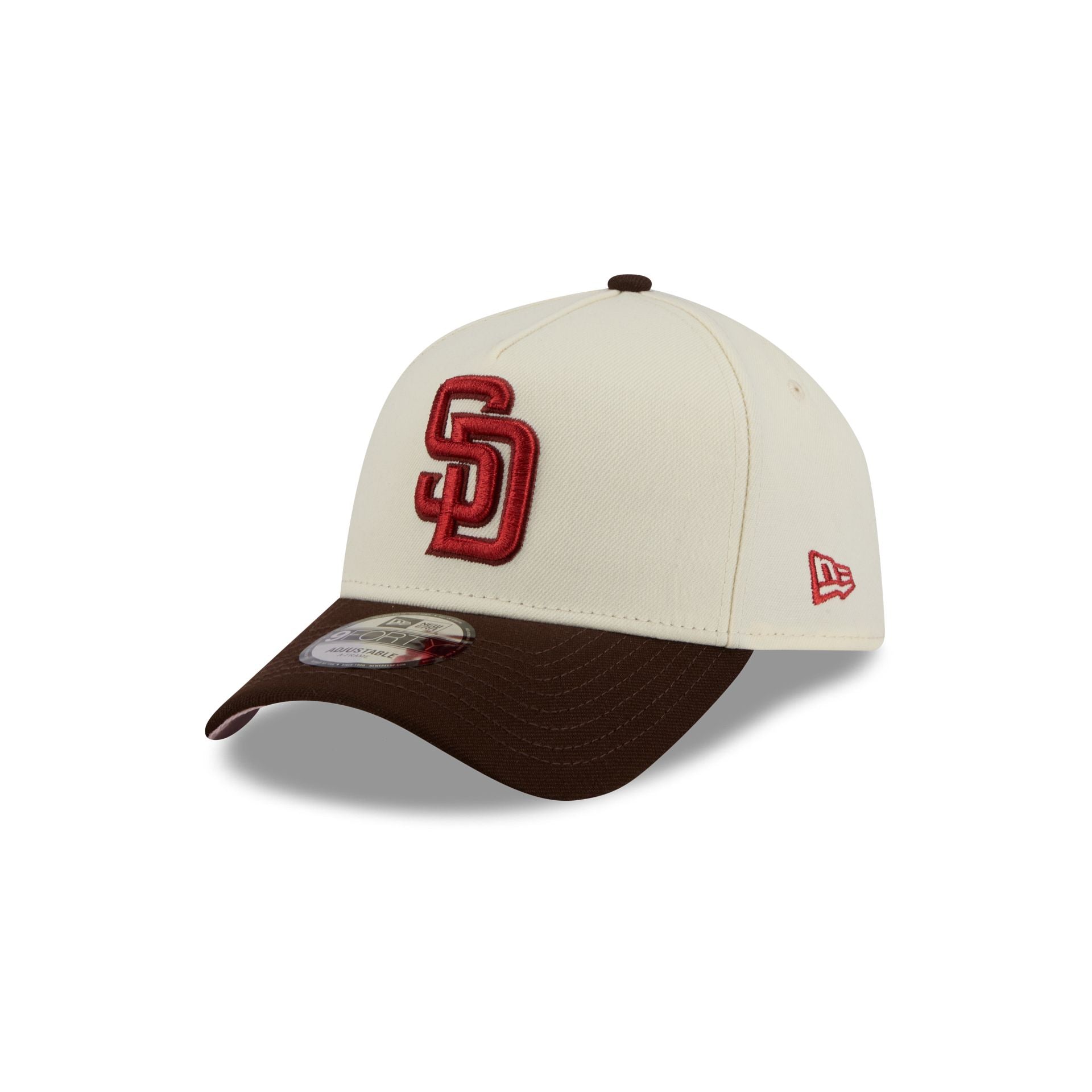 San Diego Padres City Script 9Forty A-Frame Snapback Hat - Image 3