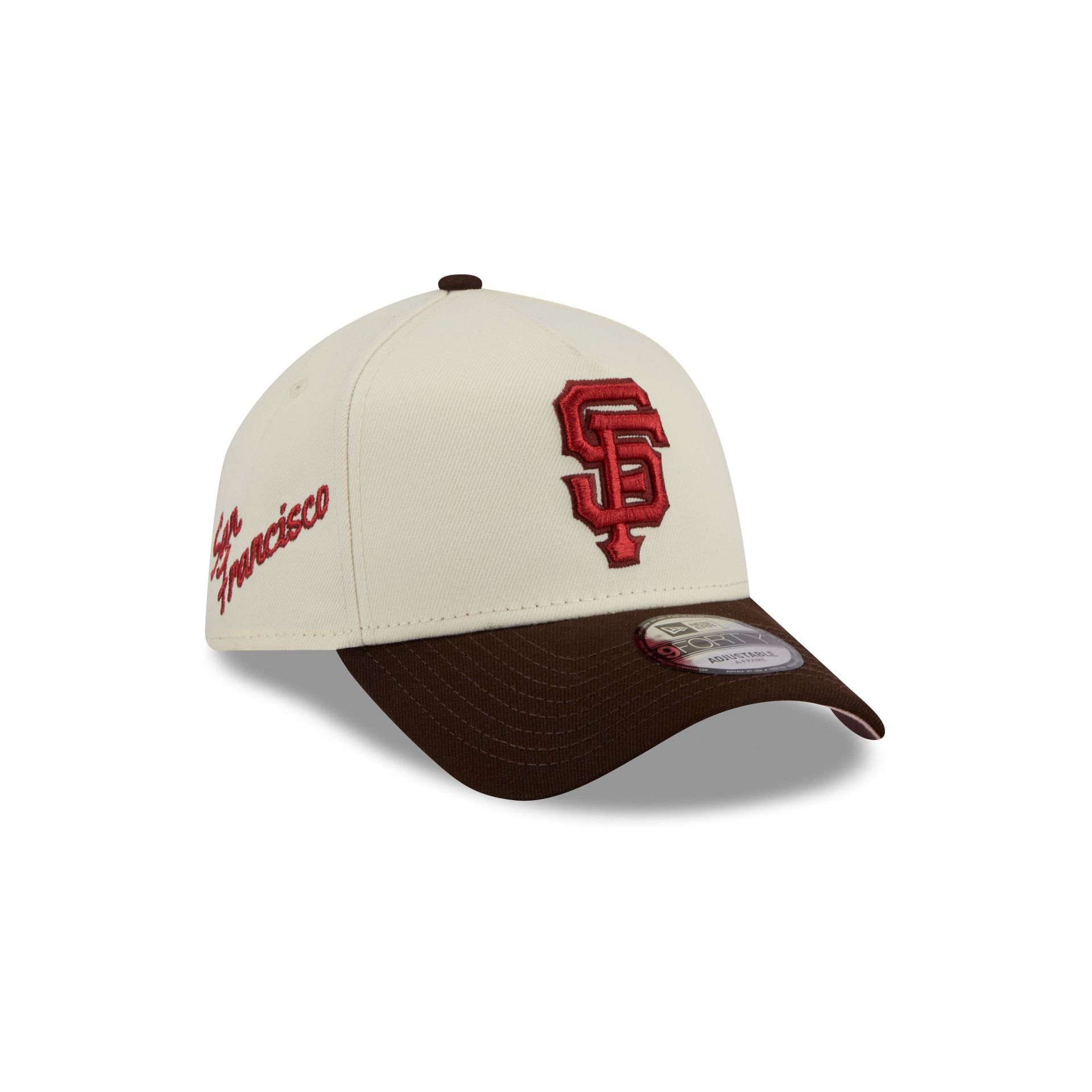 San Francisco Giants City Script 9Forty A-Frame Snapback Hat