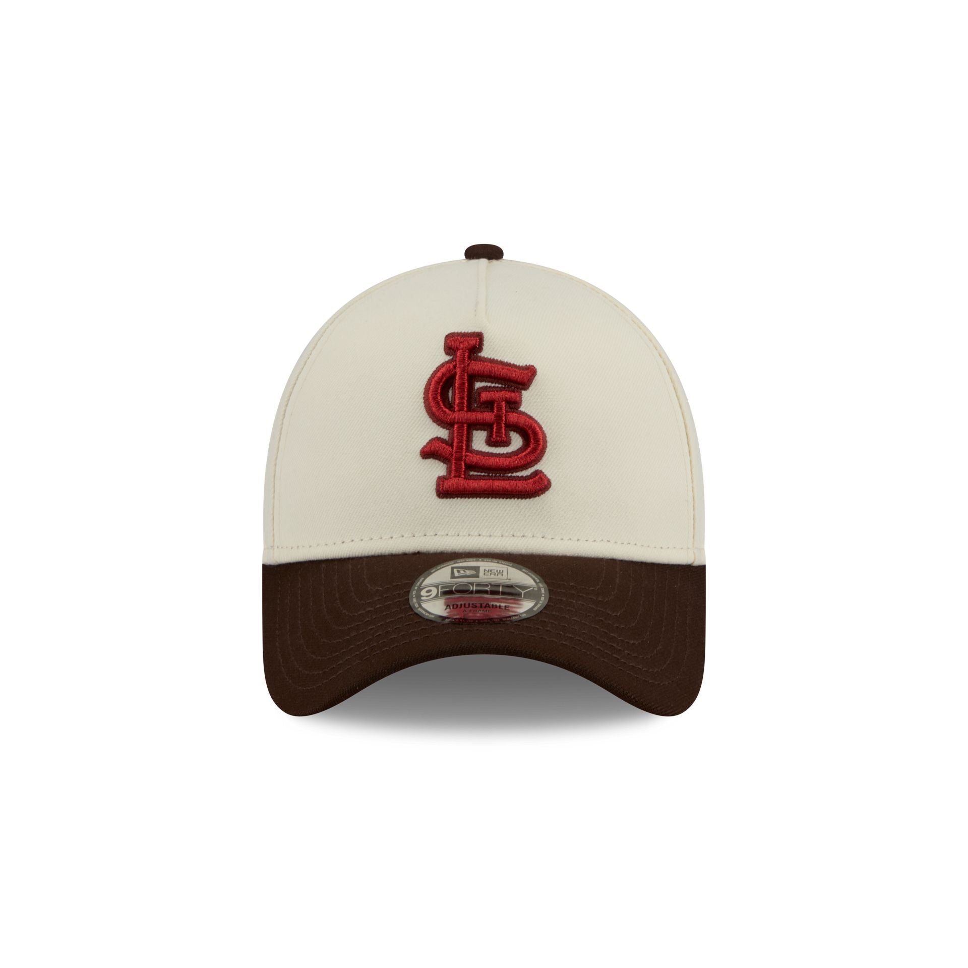 Alternative view of St. Louis Cardinals City Script 9Forty A-Frame Snapback Hat