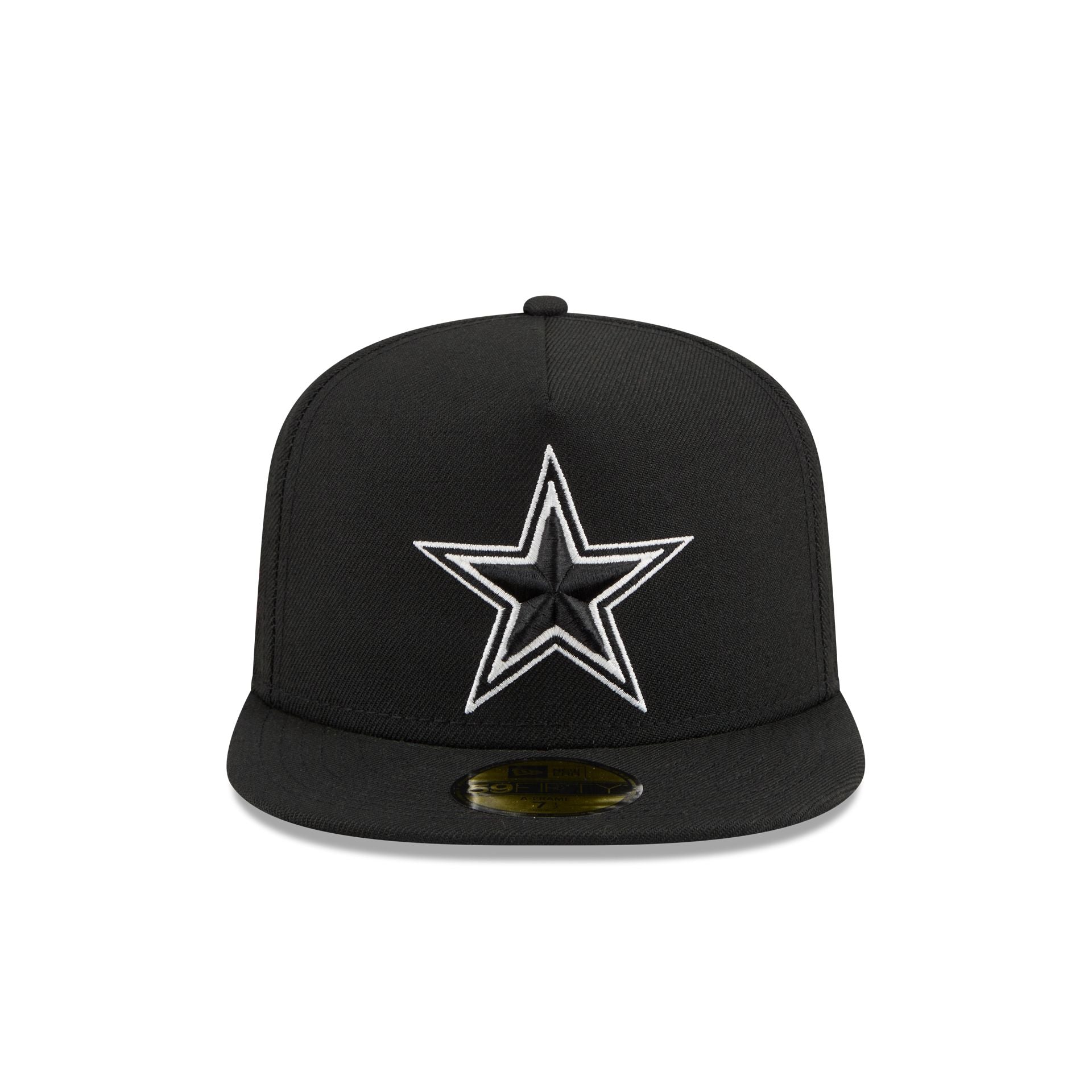 Alternative view of Just Caps Chiseled Logo Dallas Cowboys 59Fifty A-Frame Fitted Hat