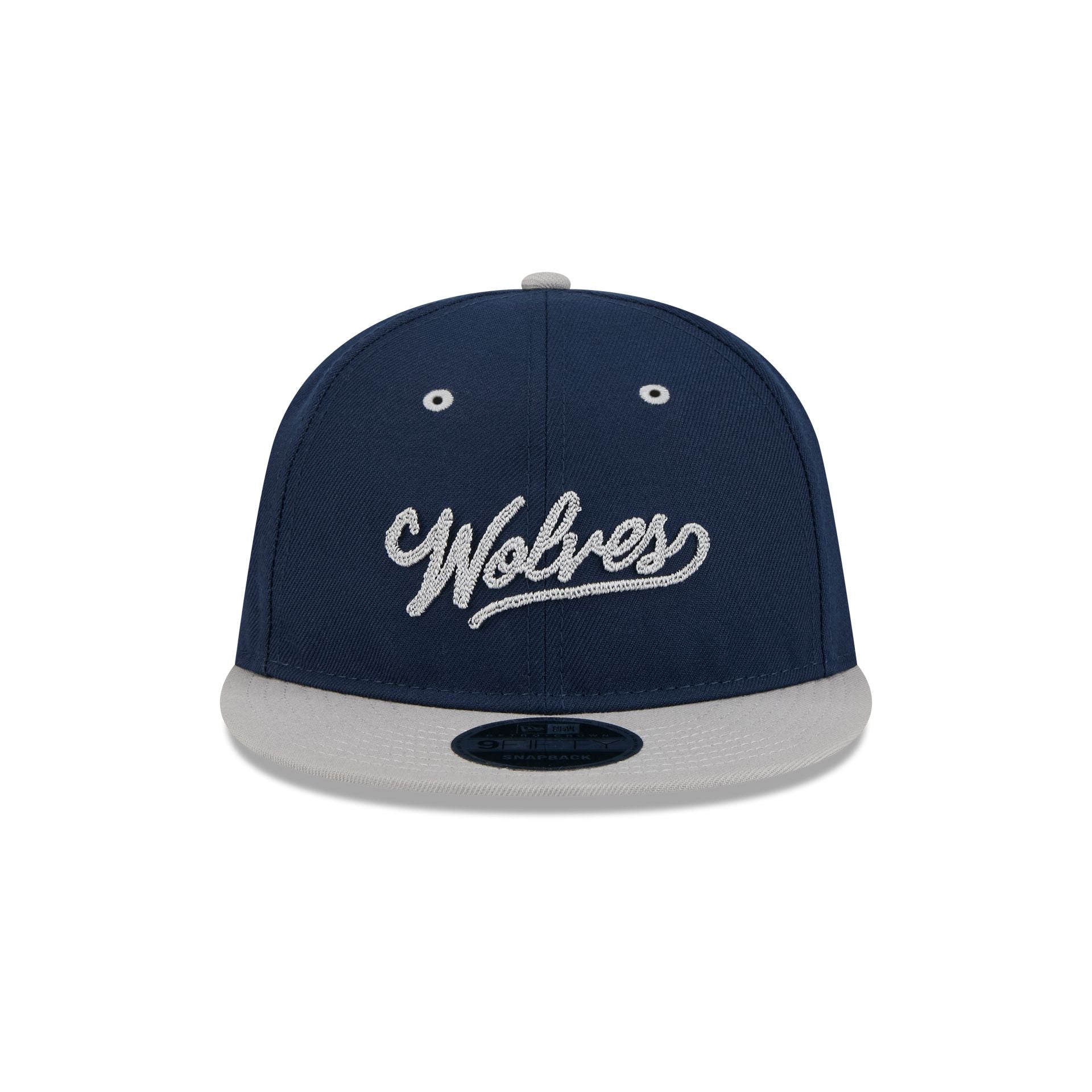 Alternative view of Minnesota Timberwolves Chainstitch Script Retro Crown 9Fifty Snapback Hat