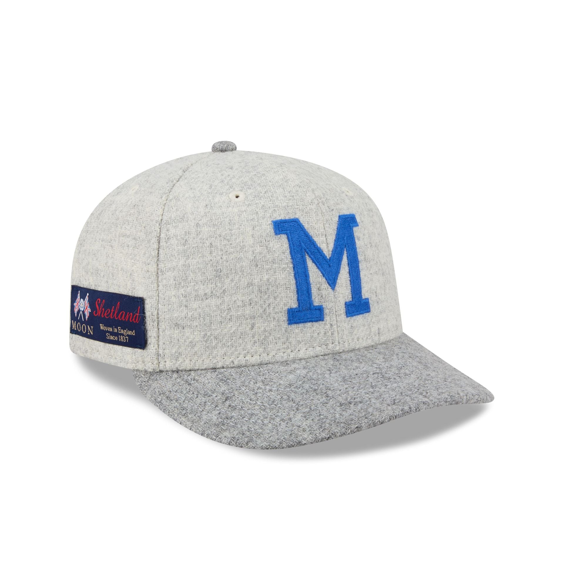 Milwaukee Brewers Stone Shetland Moon 59Fifty Fitted Hat
