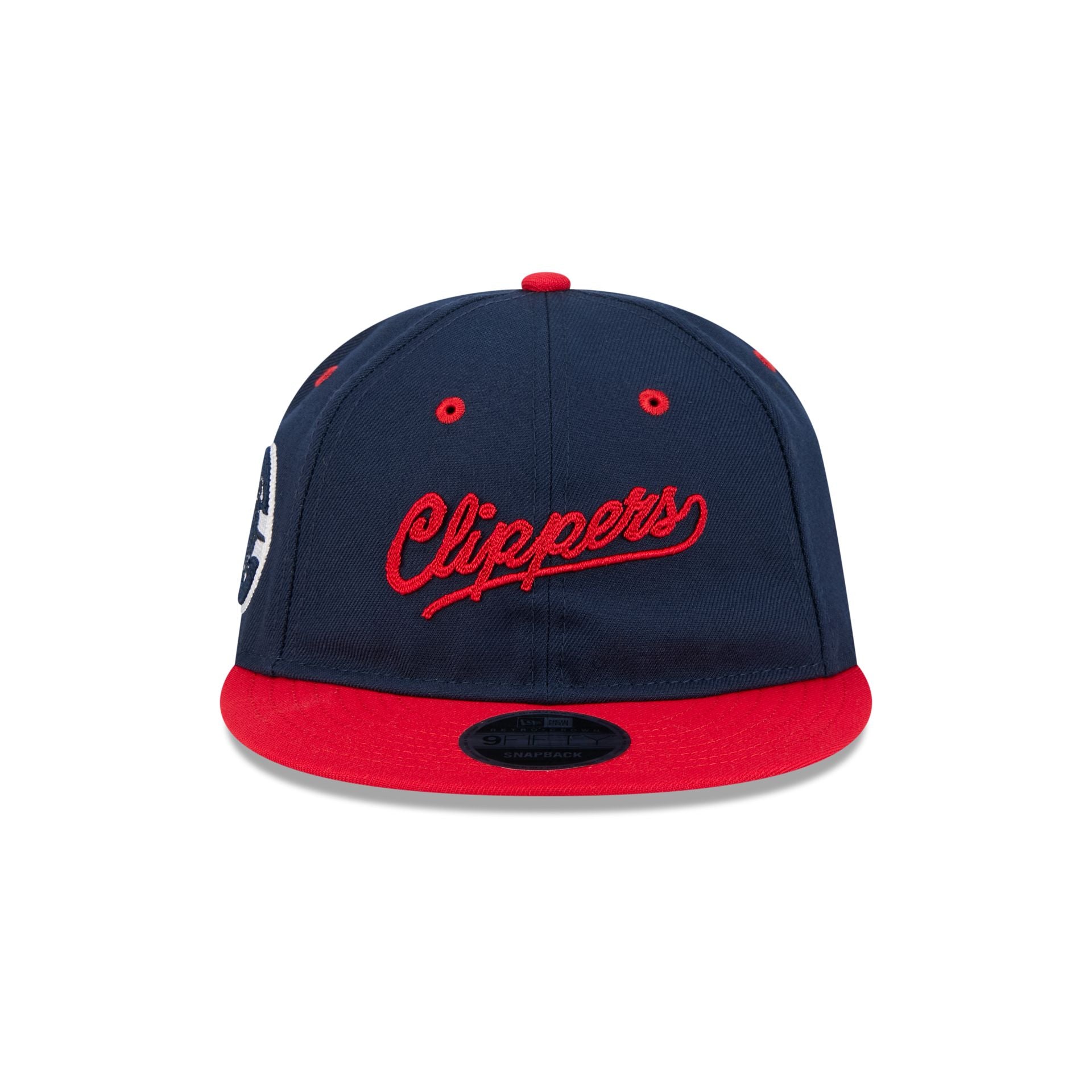 Alternative view of Los Angeles Clippers Chainstitch Script Retro Crown 9Fifty Snapback Hat