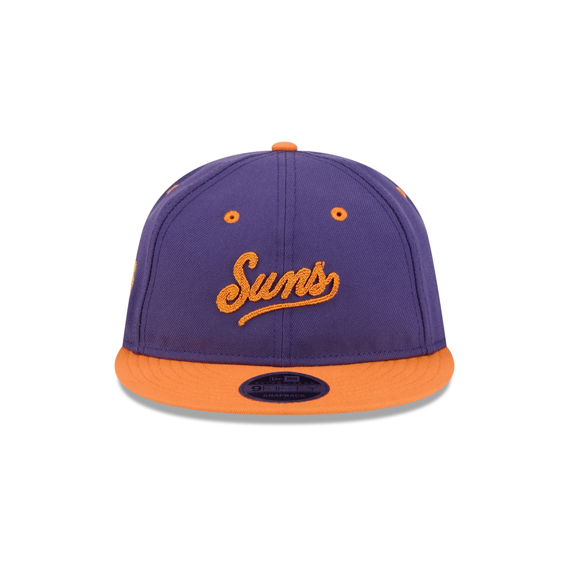Alternative view of Phoenix Suns Chainstitch Script Retro Crown 9Fifty Snapback Hat