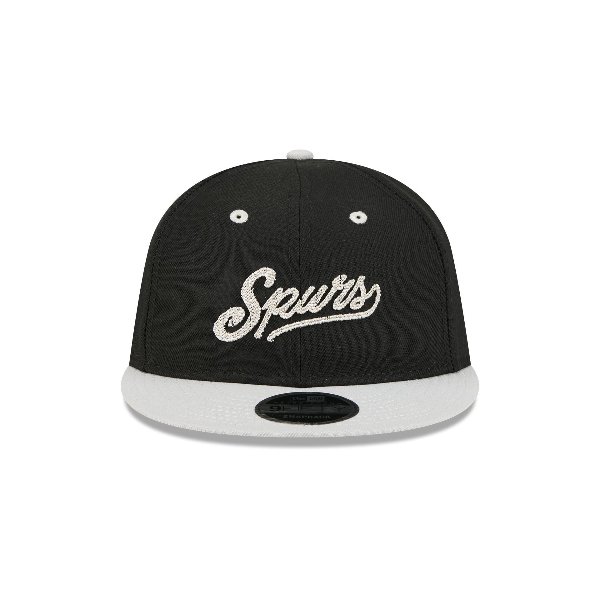 Alternative view of San Antonio Spurs Chainstitch Script Retro Crown 9Fifty Snapback Hat