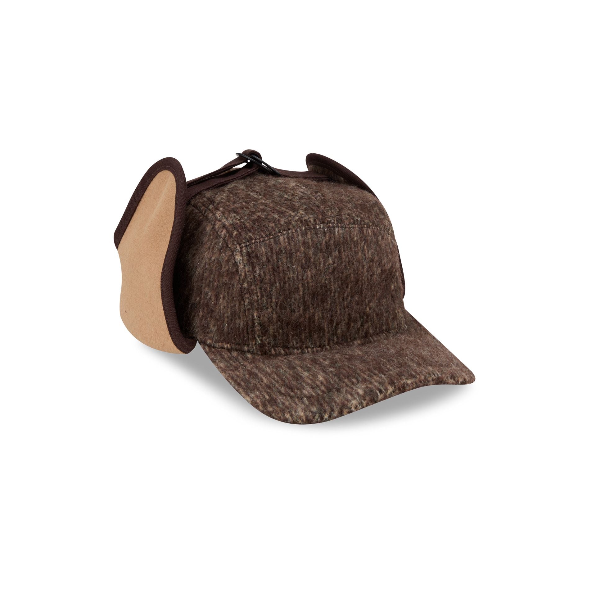 New Era Cap Silver Tier Melton Wool Dog Ear Camper Hat - Image 3