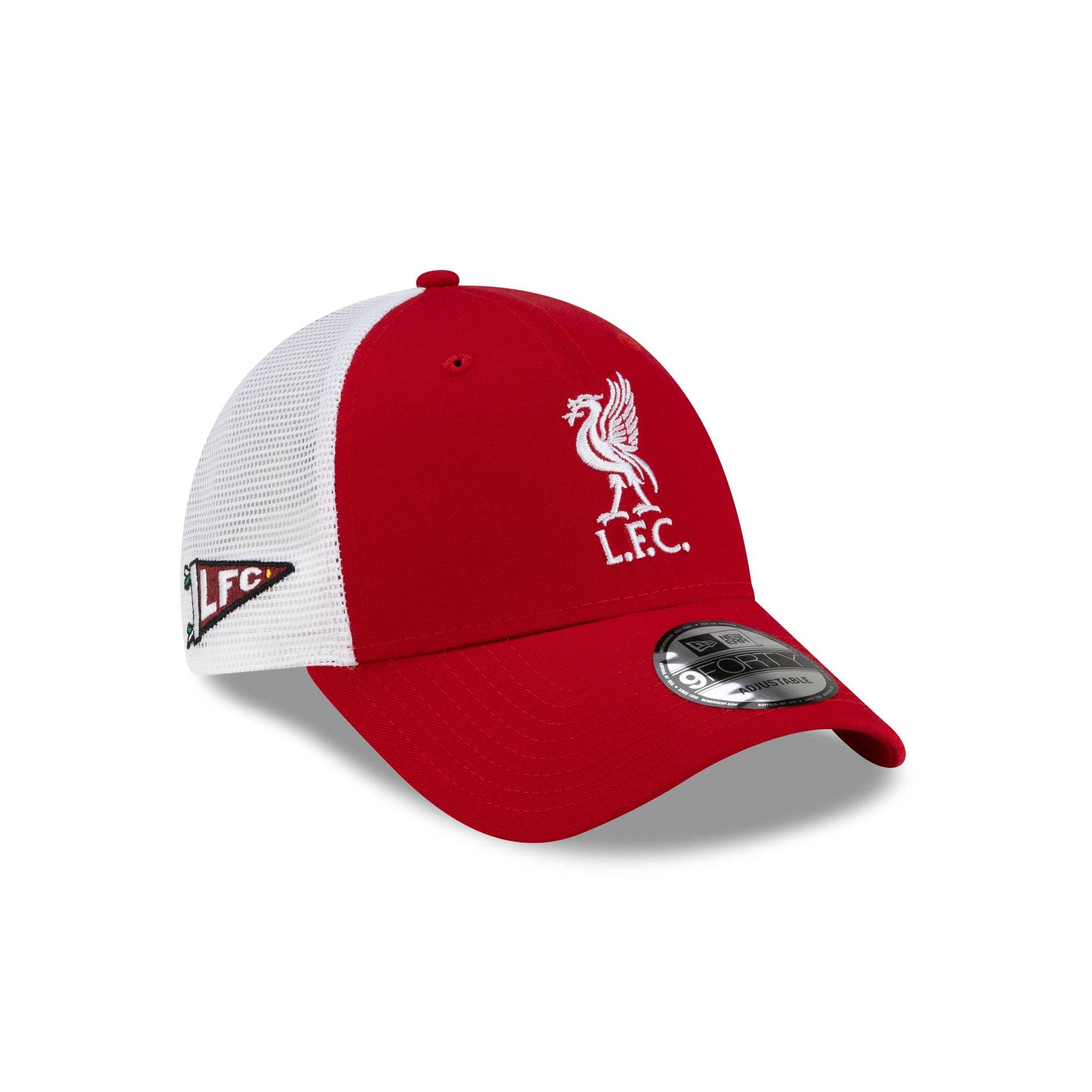 Liverpool Fc Patch Scarlet 9Forty Trucker Hat