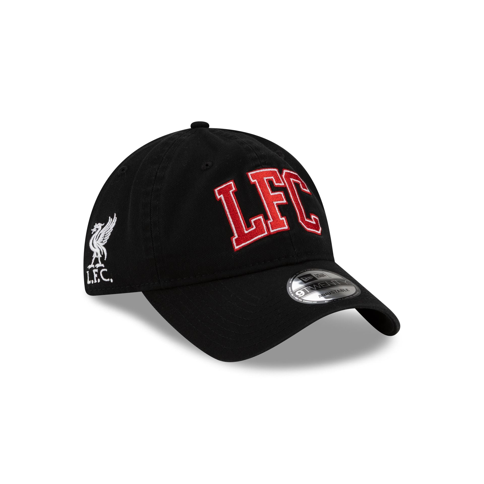 Liverpool Fc Wordmark Black 9Twenty Adjustable Hat