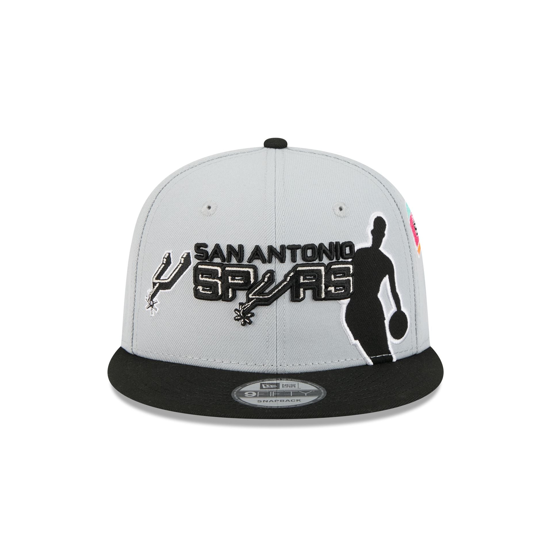 Alternative view of San Antonio Spurs Hardwood Classics All-Star Game 9Fifty Snapback Hat