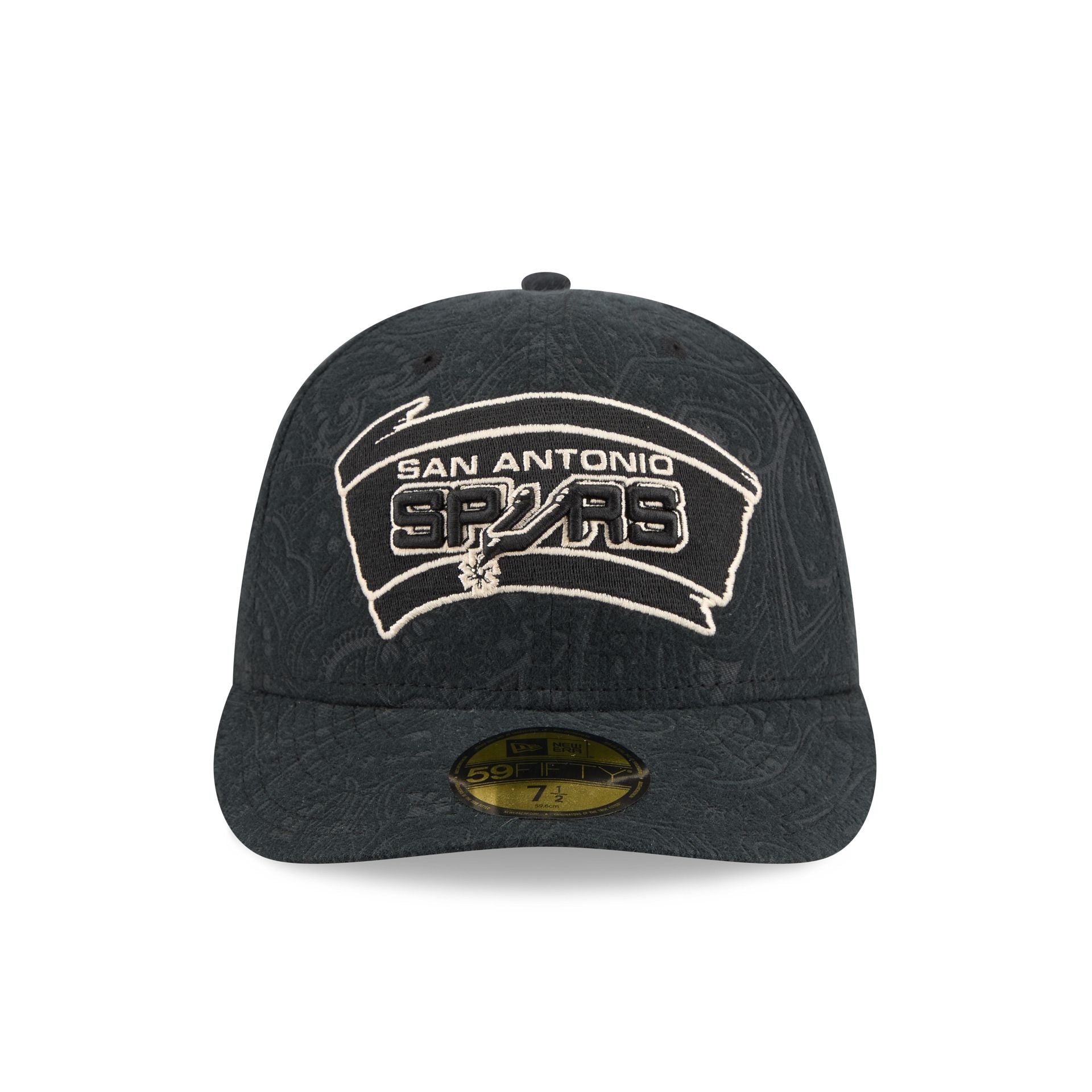 Alternative view of San Antonio Spurs Three Looms Brushed Cotton 59Fifty Fitted Hat