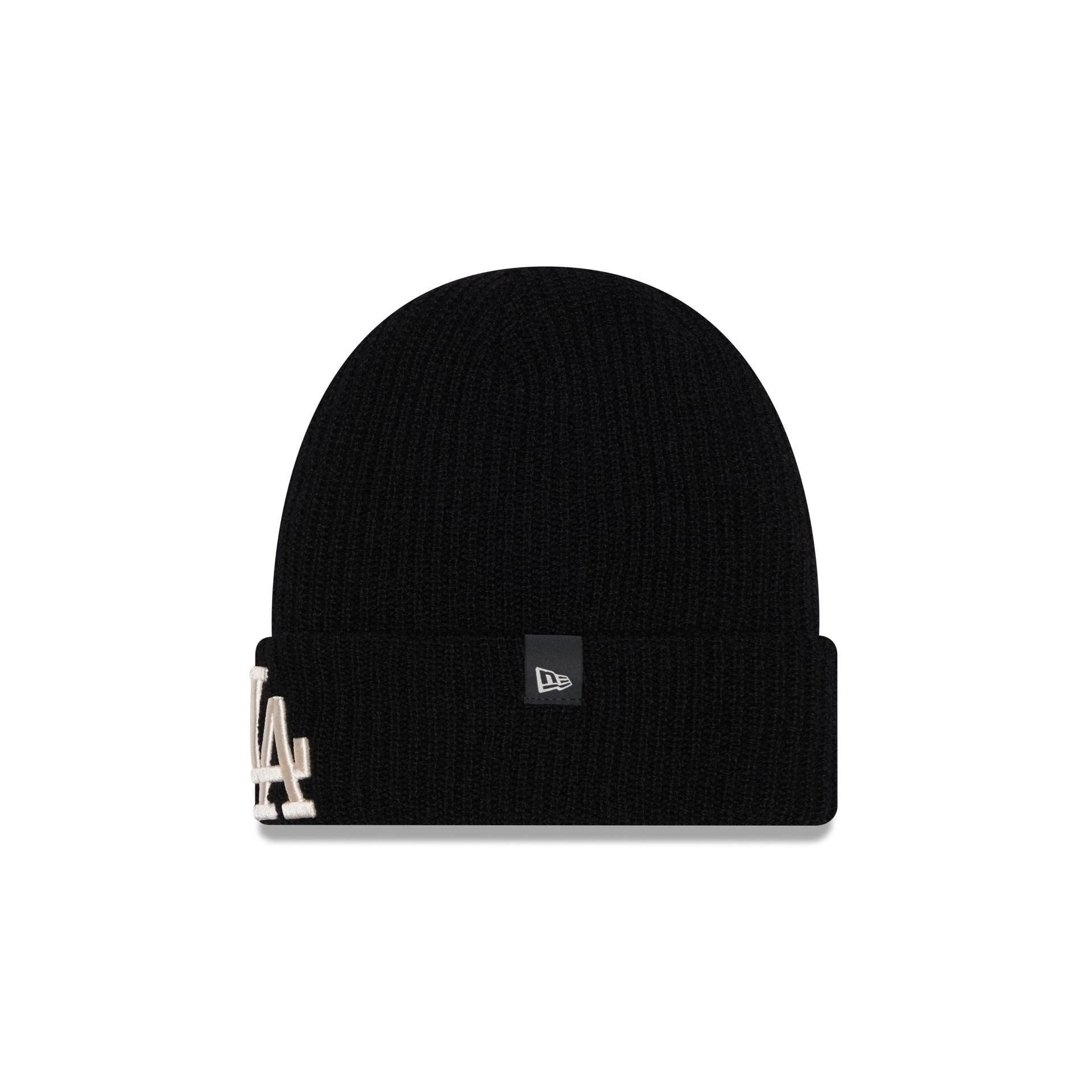 Alternative view of Los Angeles Dodgers Cashmere Black Cuff Knit Hat