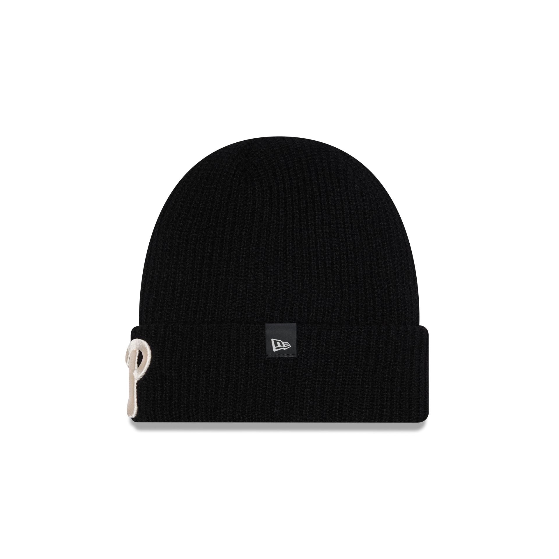 Alternative view of Philadelphia Phillies Cashmere Black Cuff Knit Hat
