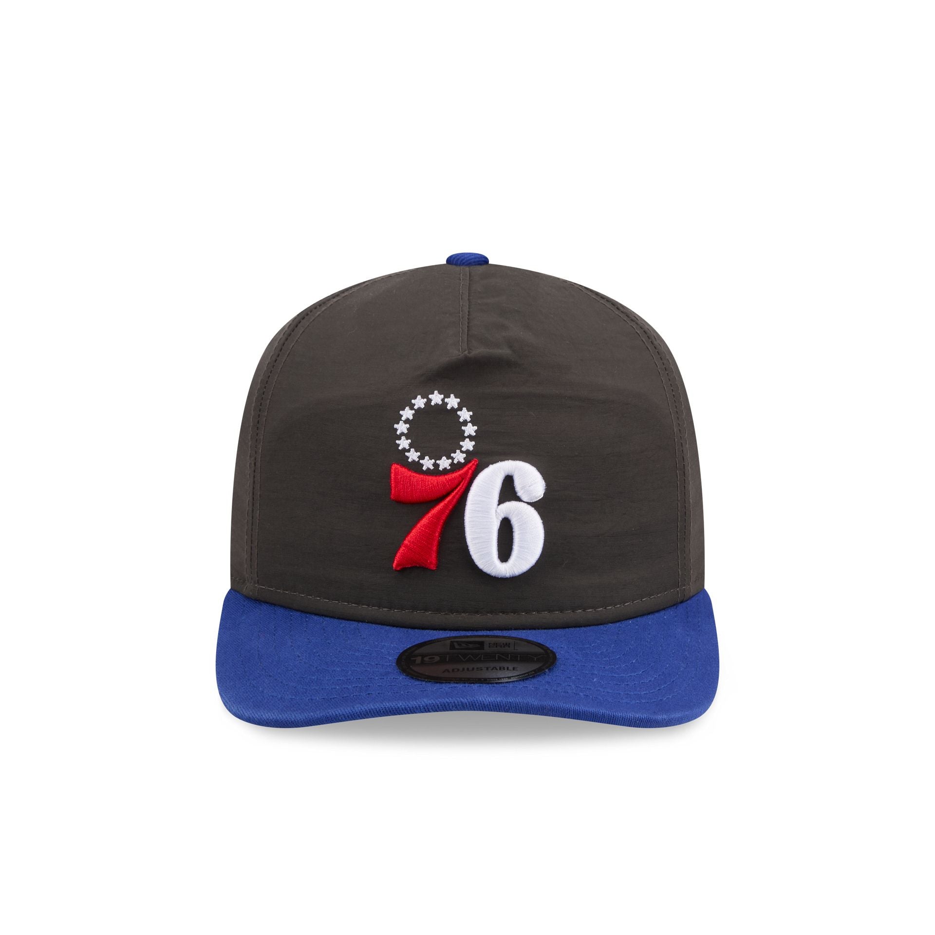 Alternative view of Philadelphia 76Ers Three Looms Nylon Black 19Twenty Adjustable Hat