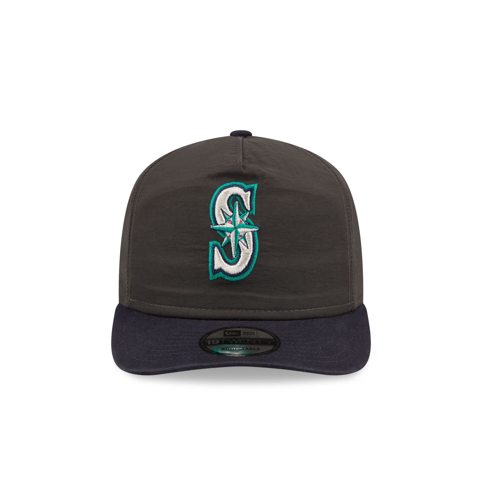 Alternative view of Seattle Mariners Three Looms Nylon Black 19Twenty Adjustable Hat