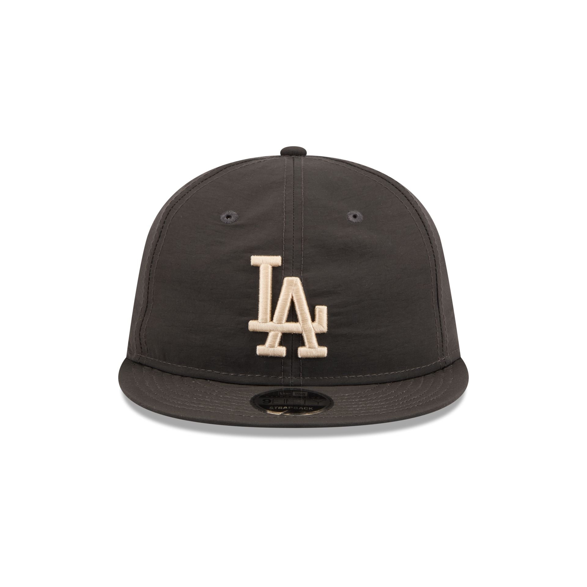 Alternative view of Los Angeles Dodgers Three Looms Nylon Black Retro Crown 9Fifty Adjustable Hat