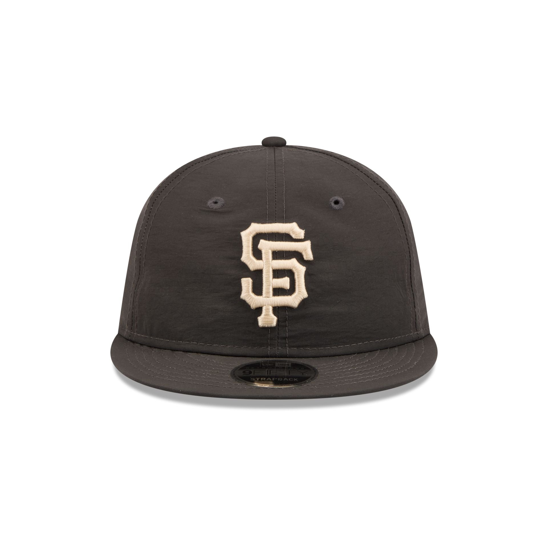 Alternative view of San Francisco Giants Three Looms Nylon Black Retro Crown 9Fifty Adjustable Hat