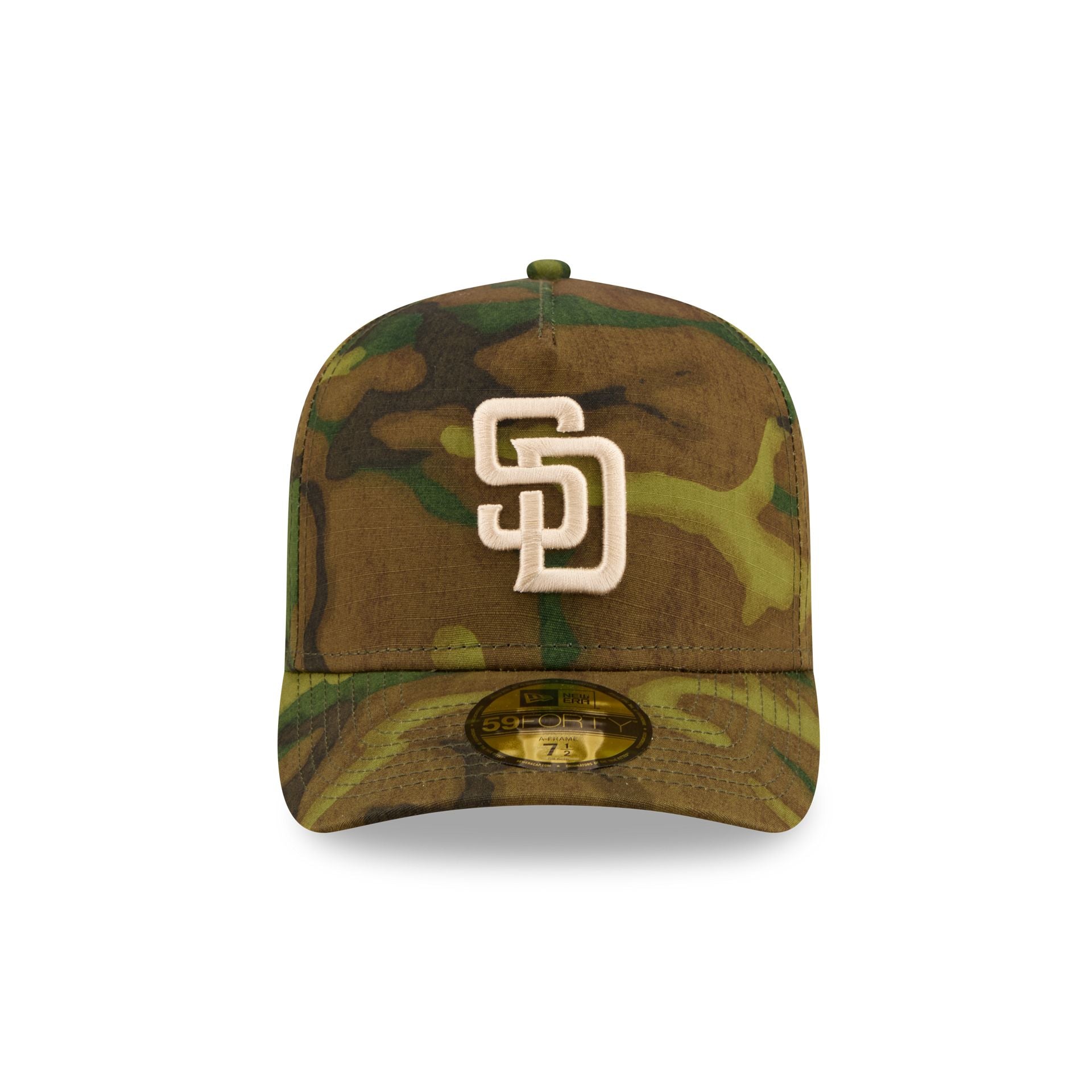 Alternative view of San Diego Padres Three Looms Ripstop Camo 59Forty Fitted Hat