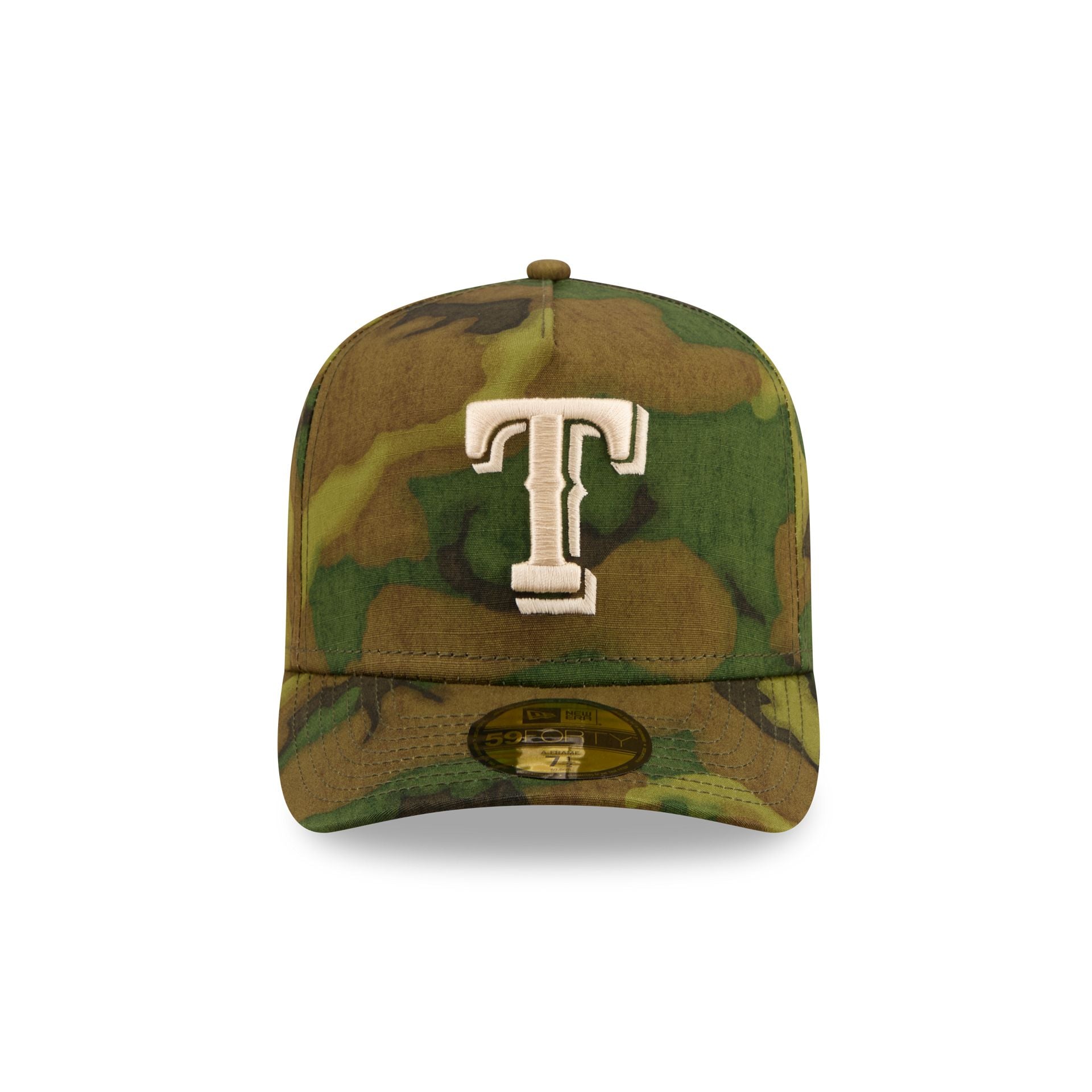 Alternative view of Texas Rangers Three Looms Ripstop Camo 59Forty Fitted Hat