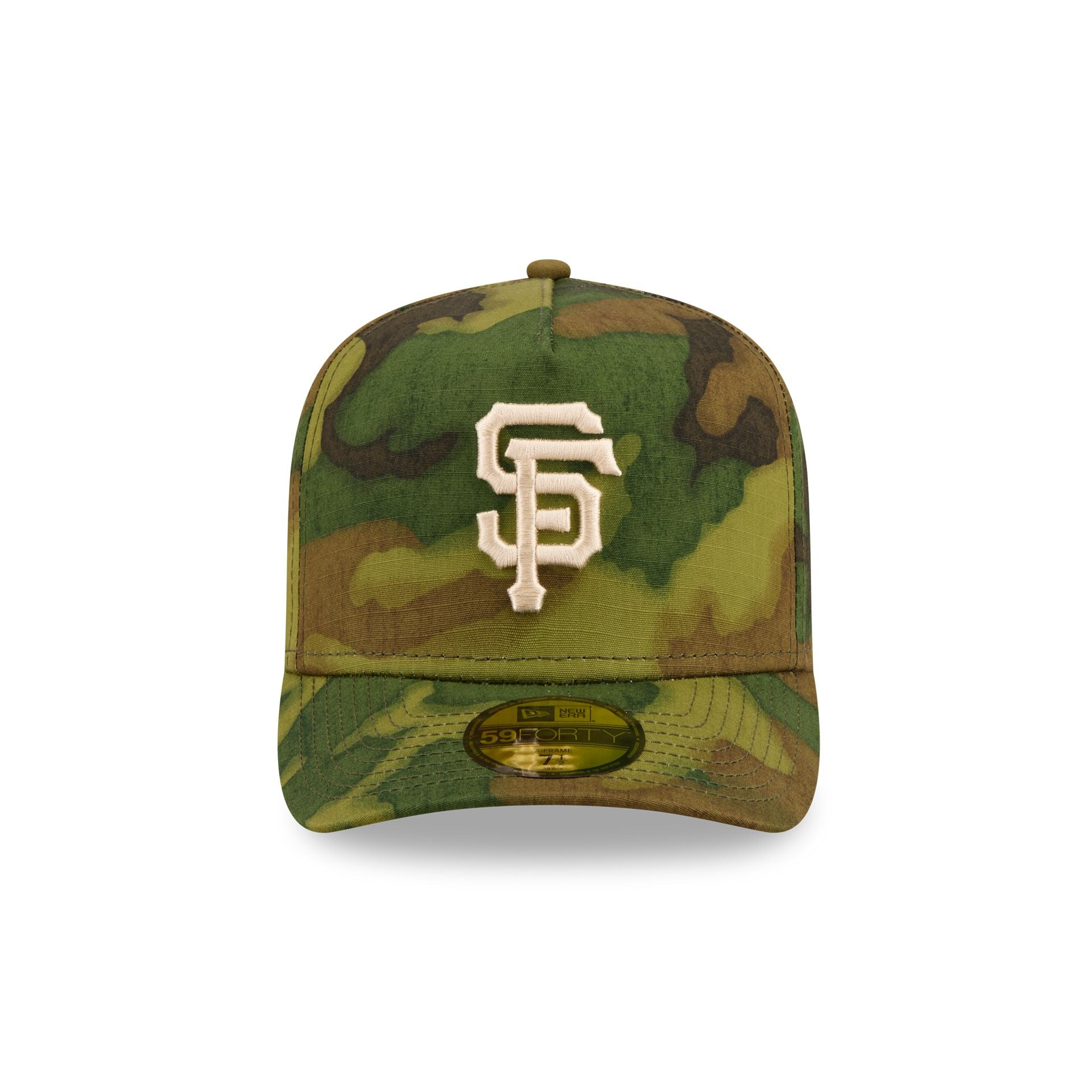 Alternative view of San Francisco Giants Three Looms Ripstop Camo 59Forty Fitted Hat
