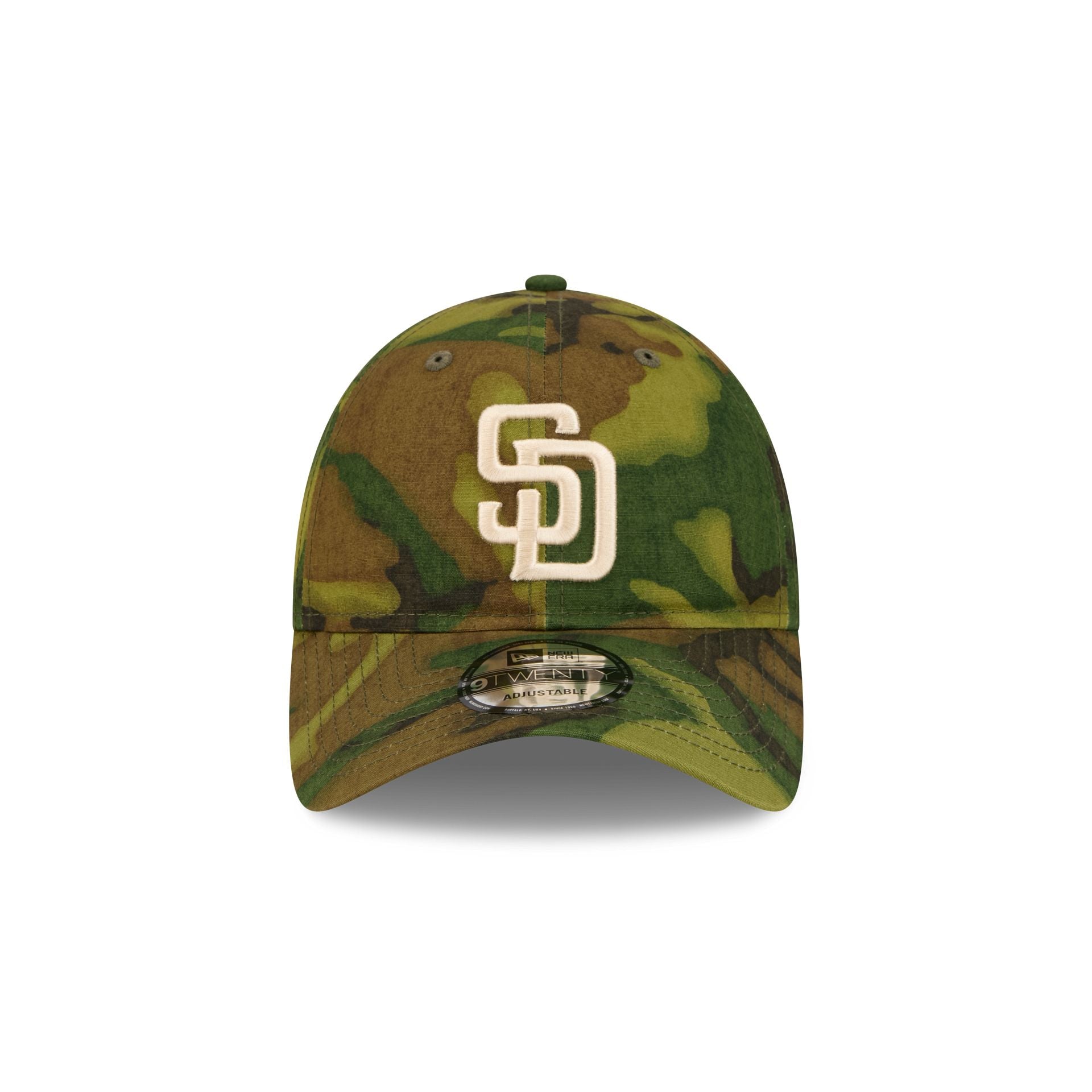 Alternative view of San Diego Padres Three Looms Ripstop Camo 9Twenty Adjustable Hat