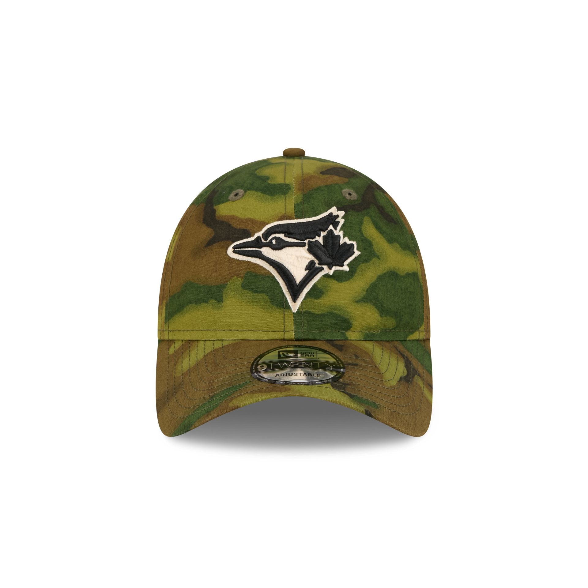 Alternative view of Toronto Blue Jays Three Looms Ripstop Camo 9Twenty Adjustable Hat