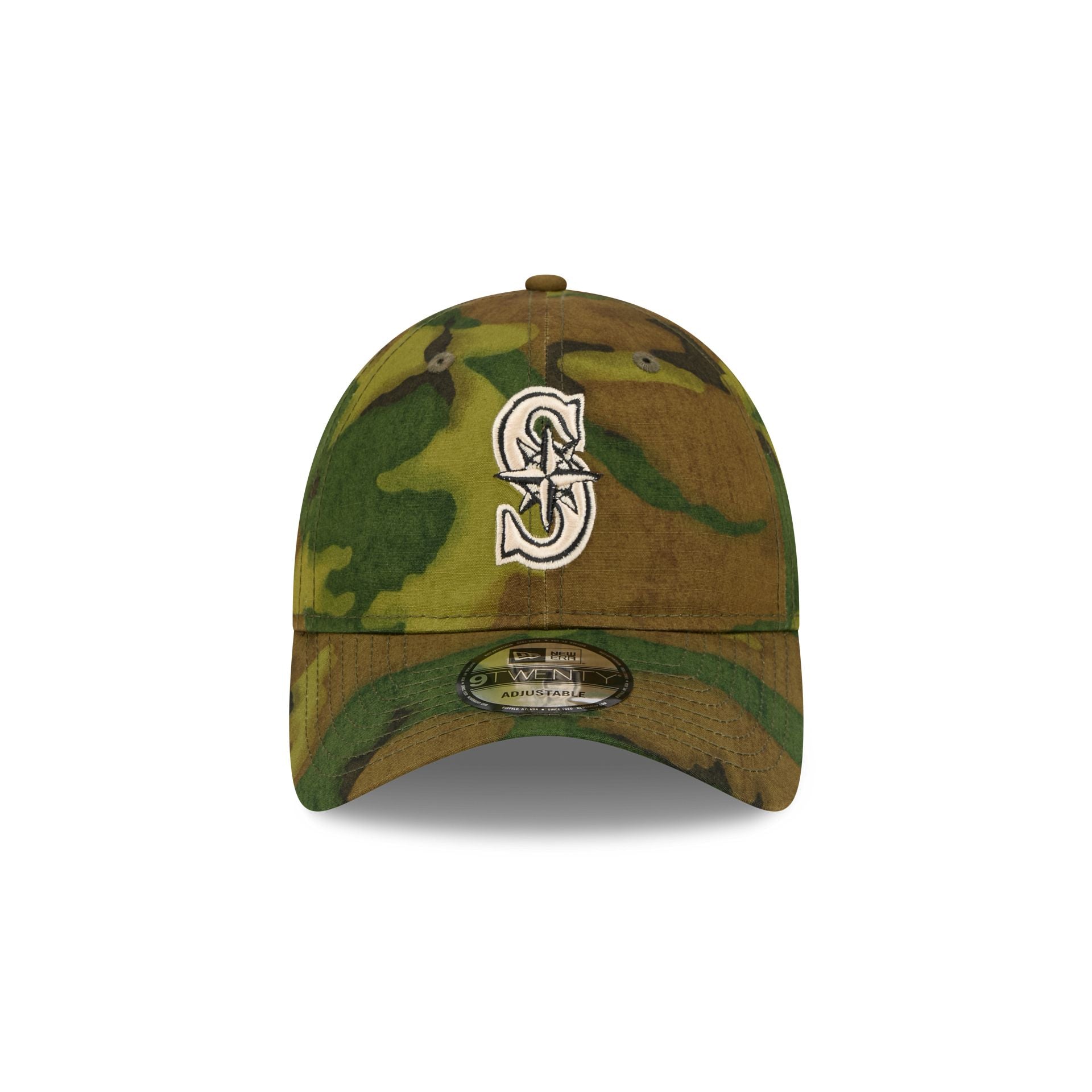Alternative view of Seattle Mariners Three Looms Ripstop Camo 9Twenty Adjustable Hat