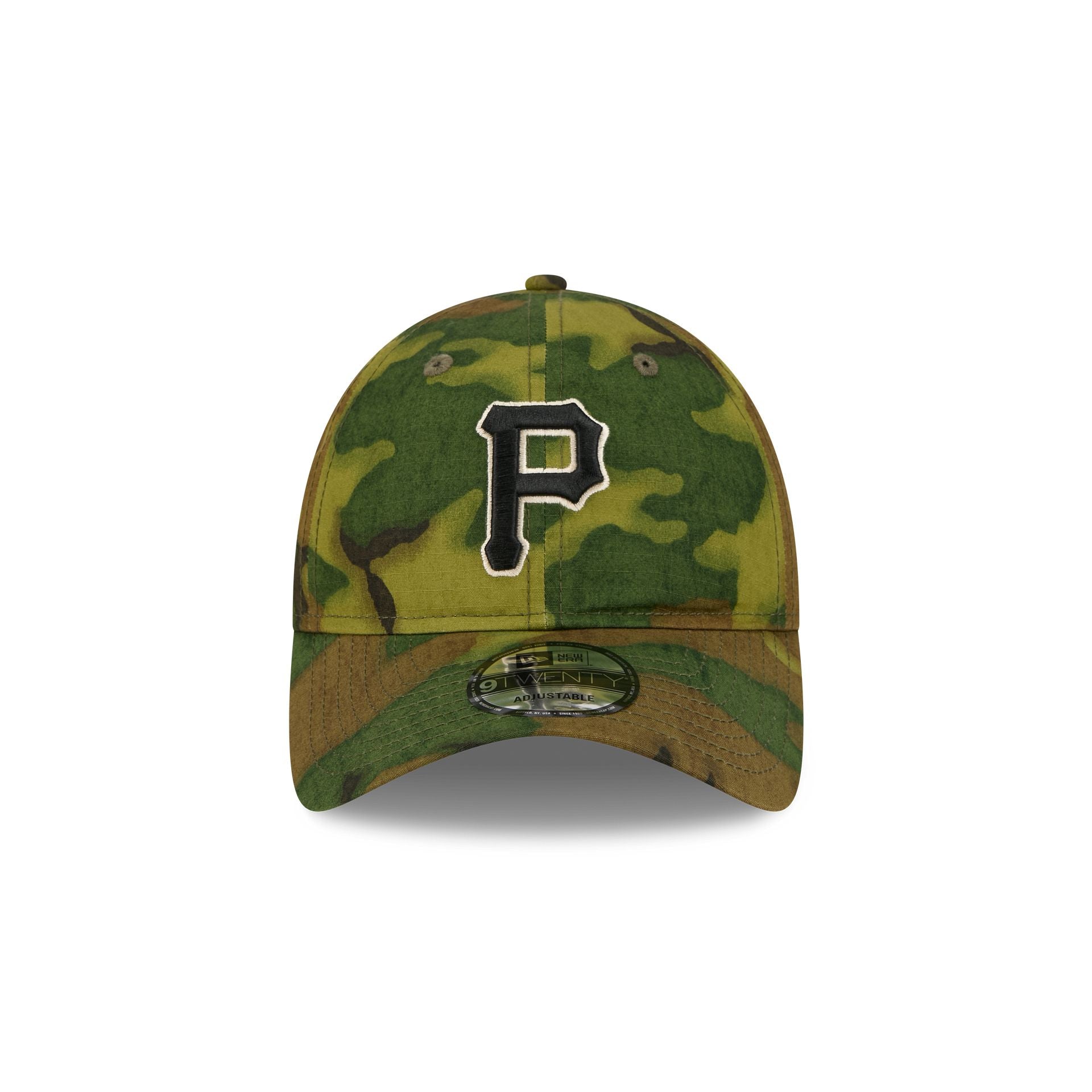 Alternative view of Pittsburgh Pirates Three Looms Ripstop Camo 9Twenty Adjustable Hat