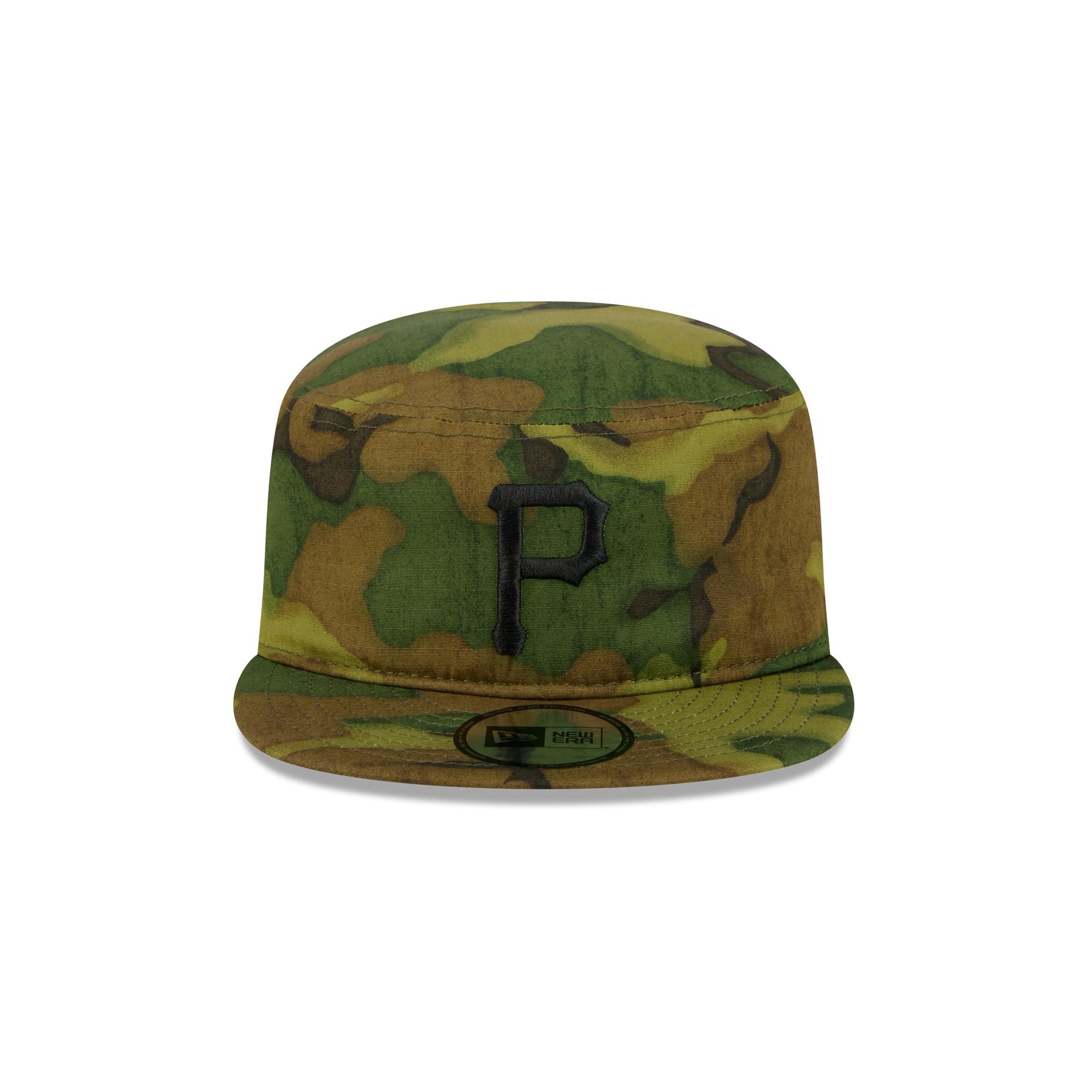 Alternative view of Pittsburgh Pirates Three Looms Ripstop Camo Painter Hat Hat