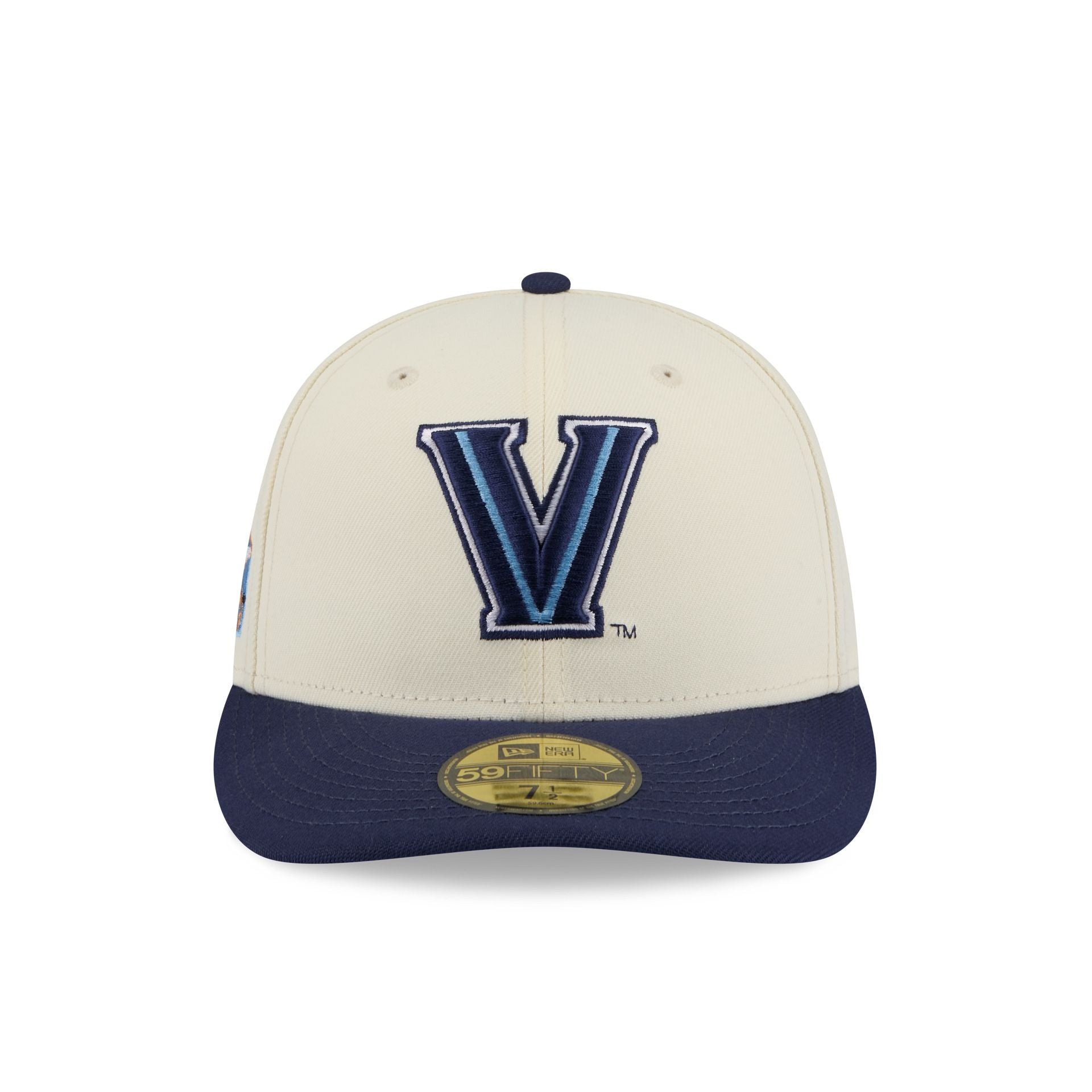 Alternative view of Villanova Wildcats 1985 March Madness College Vault Chrome 59Fifty Fitted Hat