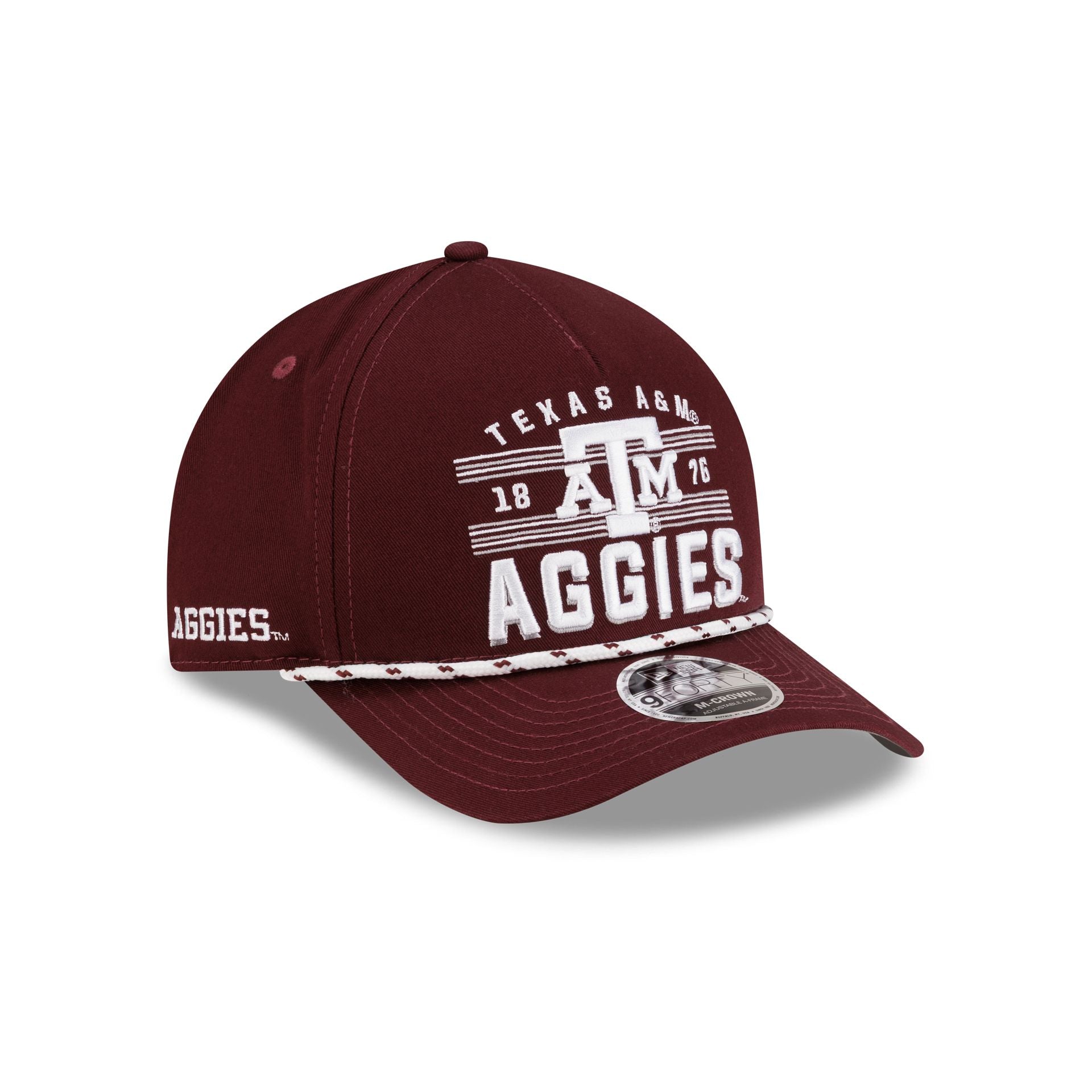 Texas A&M Aggies March Madness 9Forty M-Crown A-Frame Snapback Hat