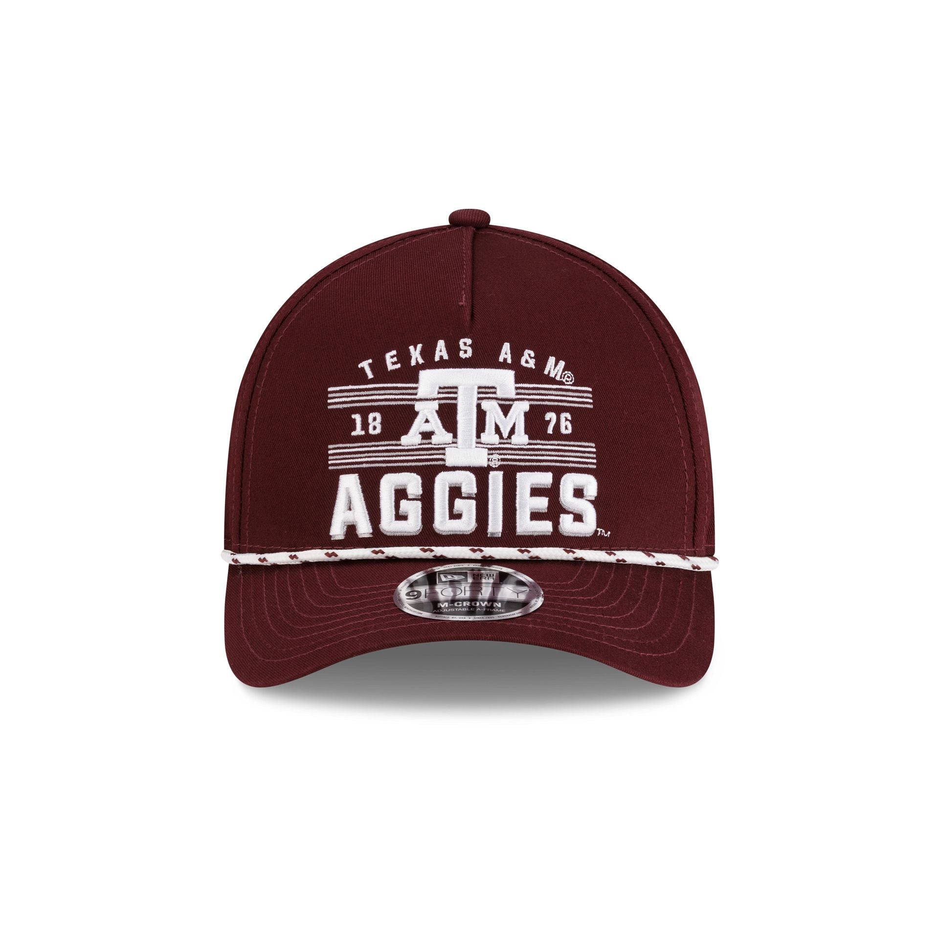 Alternative view of Texas A&M Aggies March Madness 9Forty M-Crown A-Frame Snapback Hat