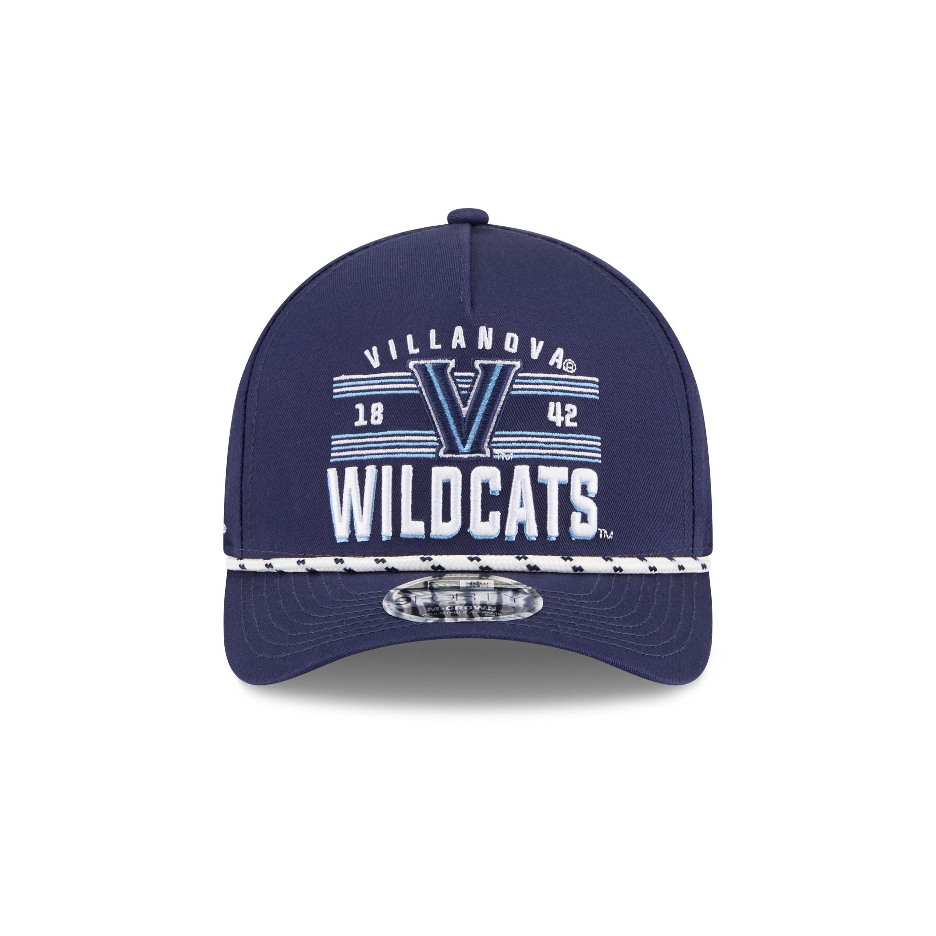 Alternative view of Villanova Wildcats March Madness 9Forty M-Crown A-Frame Snapback Hat
