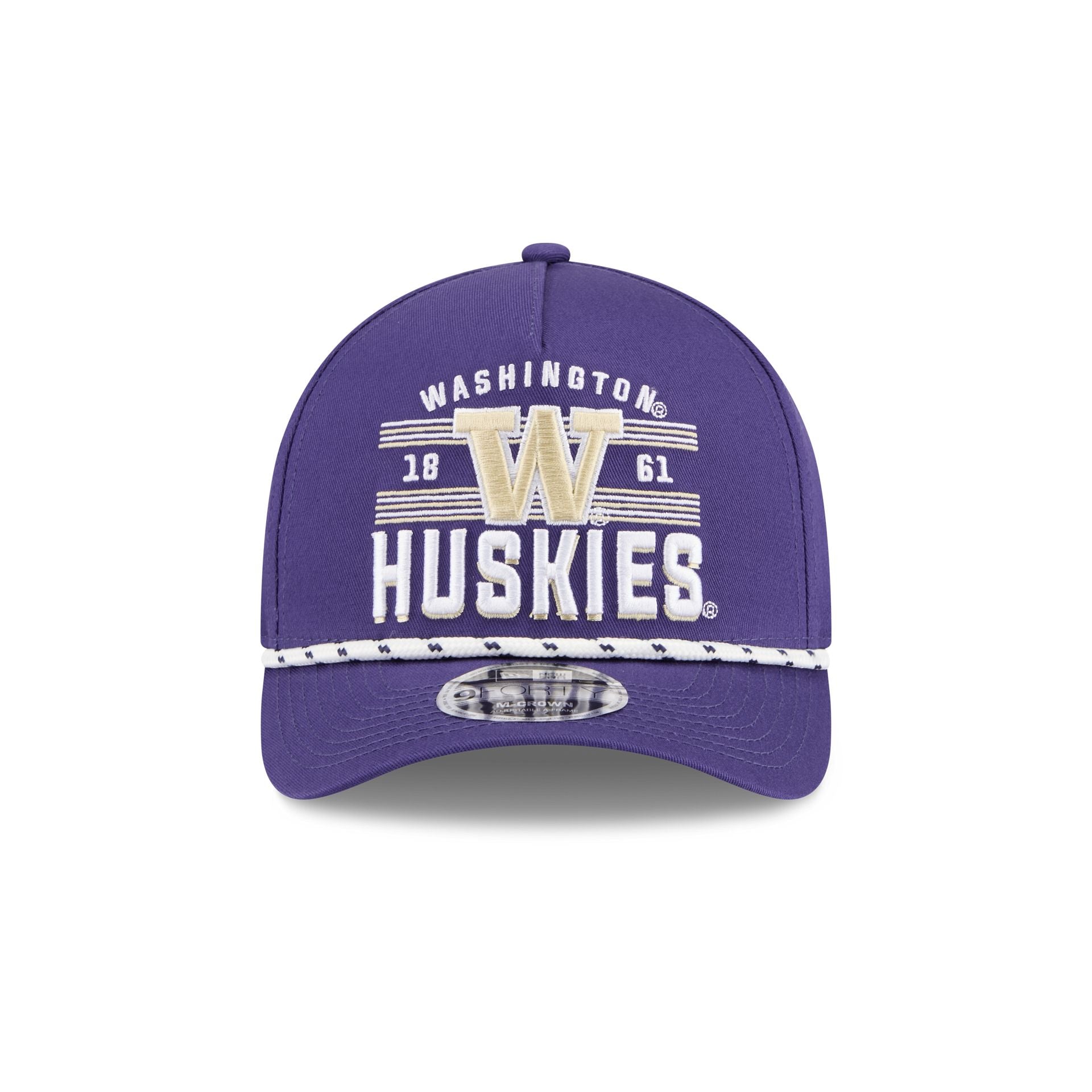 Alternative view of Washington Huskies March Madness 9Forty M-Crown A-Frame Snapback Hat