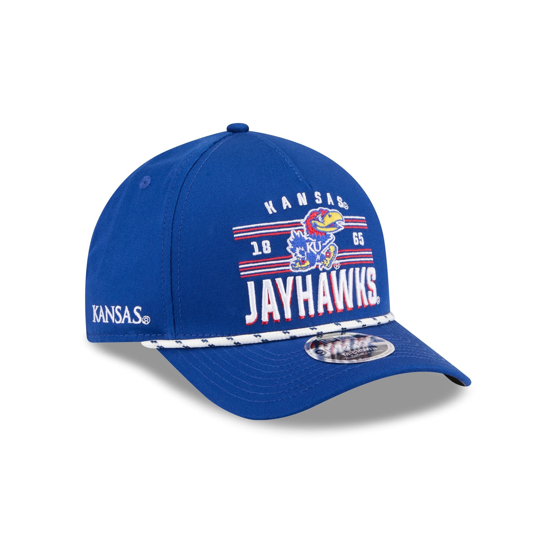 Kansas Jayhawks March Madness 9Forty M-Crown A-Frame Snapback Hat
