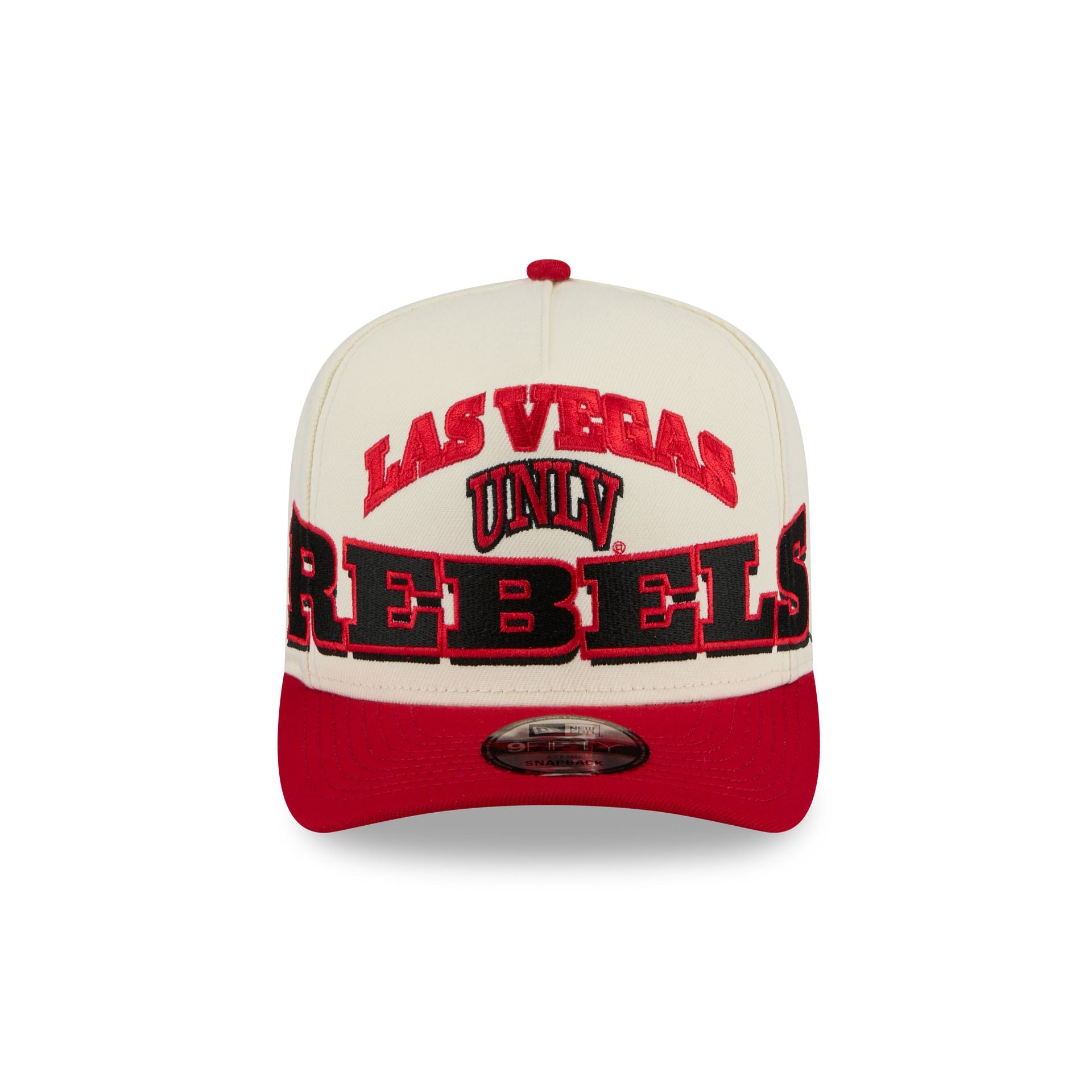 Alternative view of Unlv Runnin' Rebels March Madness Chrome 9Fifty A-Frame Snapback Hat
