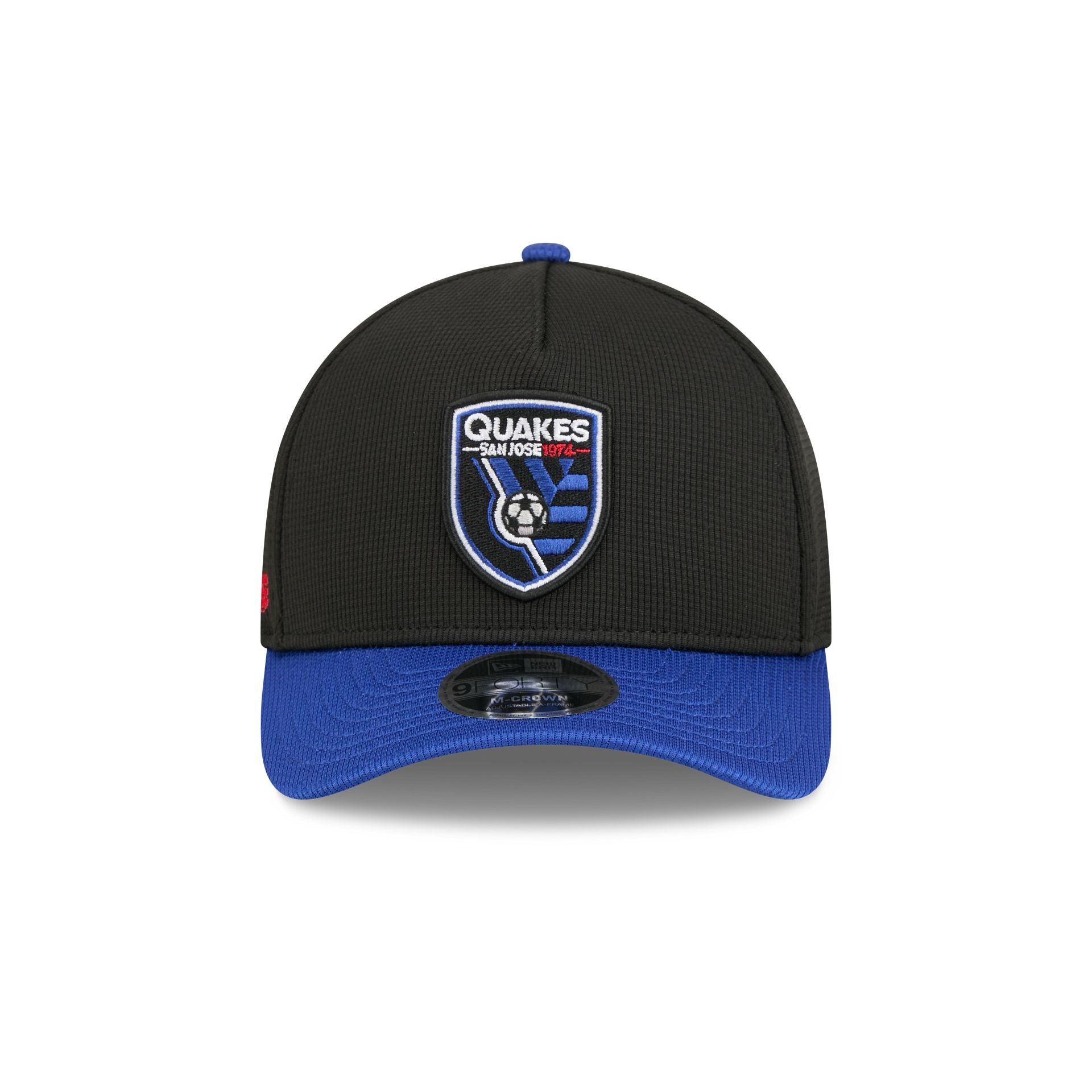 Alternative view of San Jose Earthquakes 2026 Jersey Hook 9Forty M-Crown A-Frame Snapback Hat