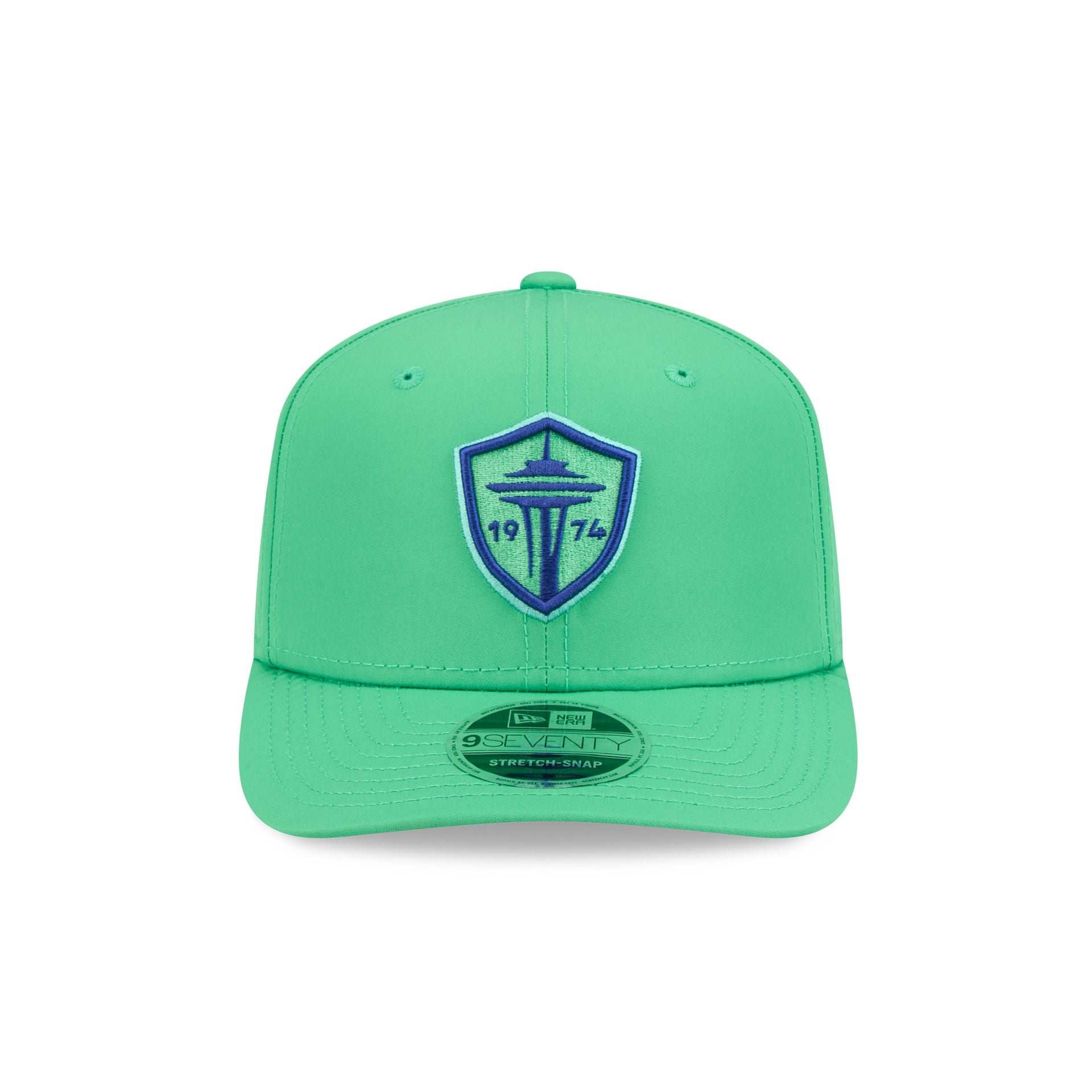 Alternative view of Seattle Sounders 2026 Jersey Hook 9Seventy Stretch-Snap Hat