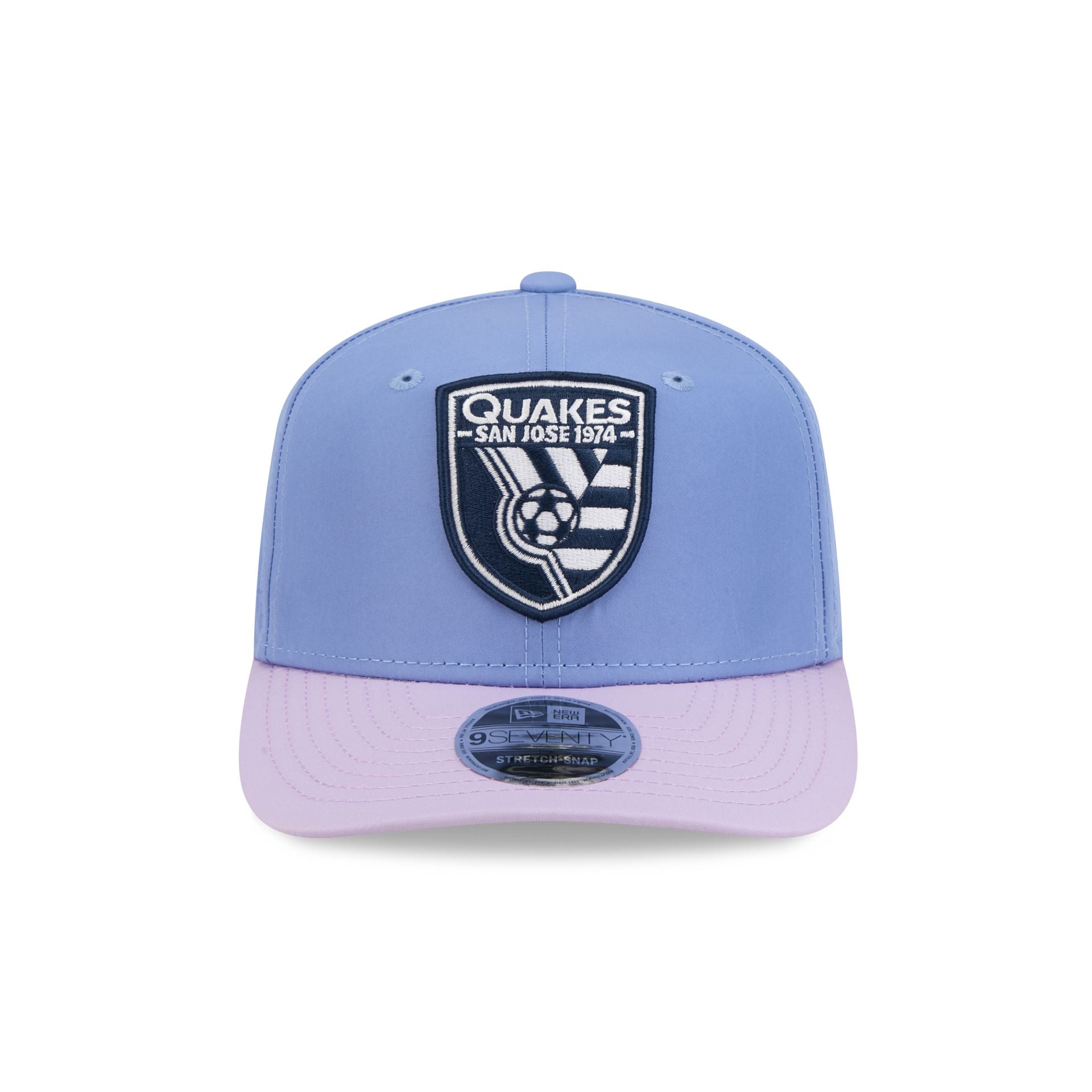 Alternative view of San Jose Earthquakes 2026 Jersey Hook 9Seventy Stretch-Snap Hat