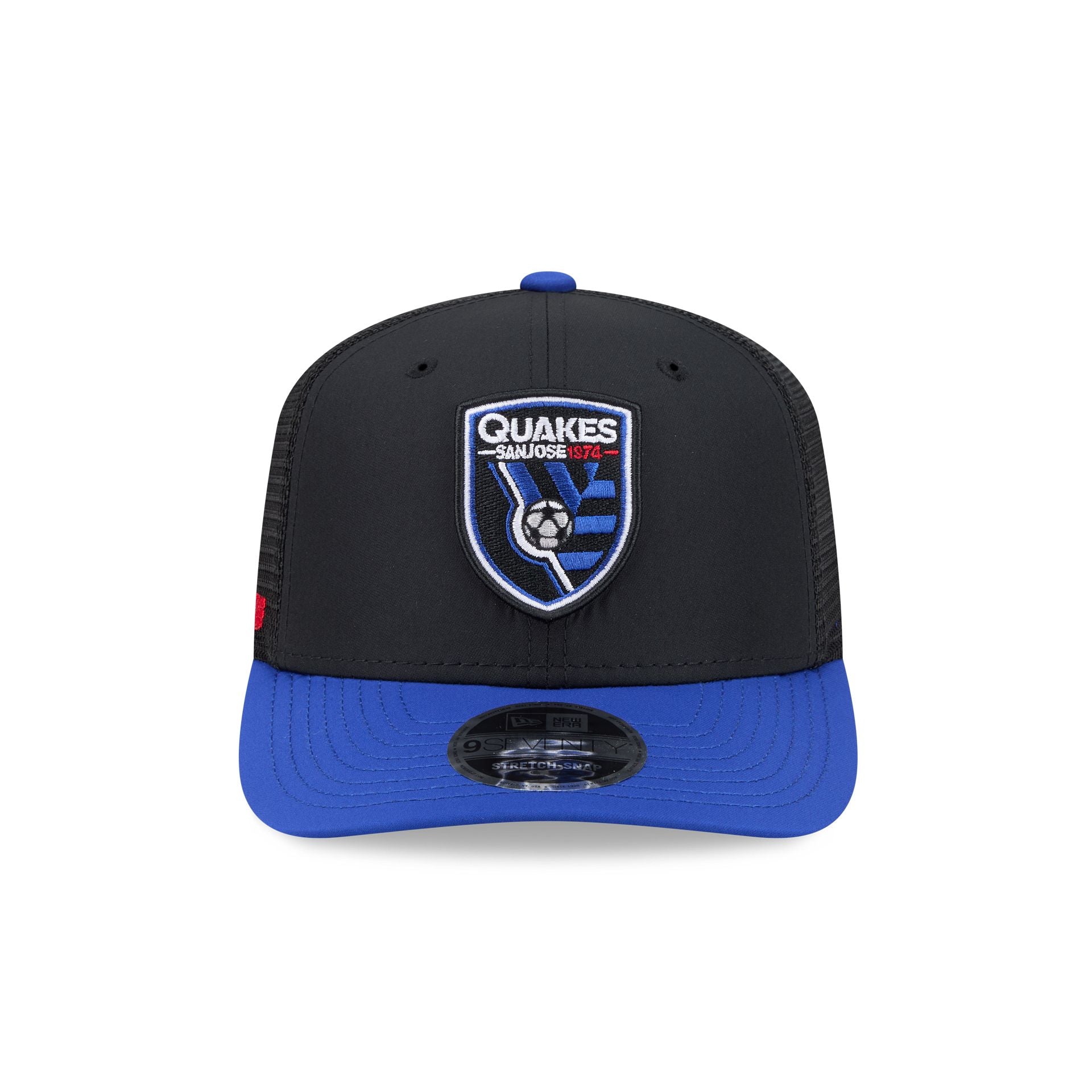 Alternative view of San Jose Earthquakes 2026 Jersey Hook 9Seventy Trucker Hat