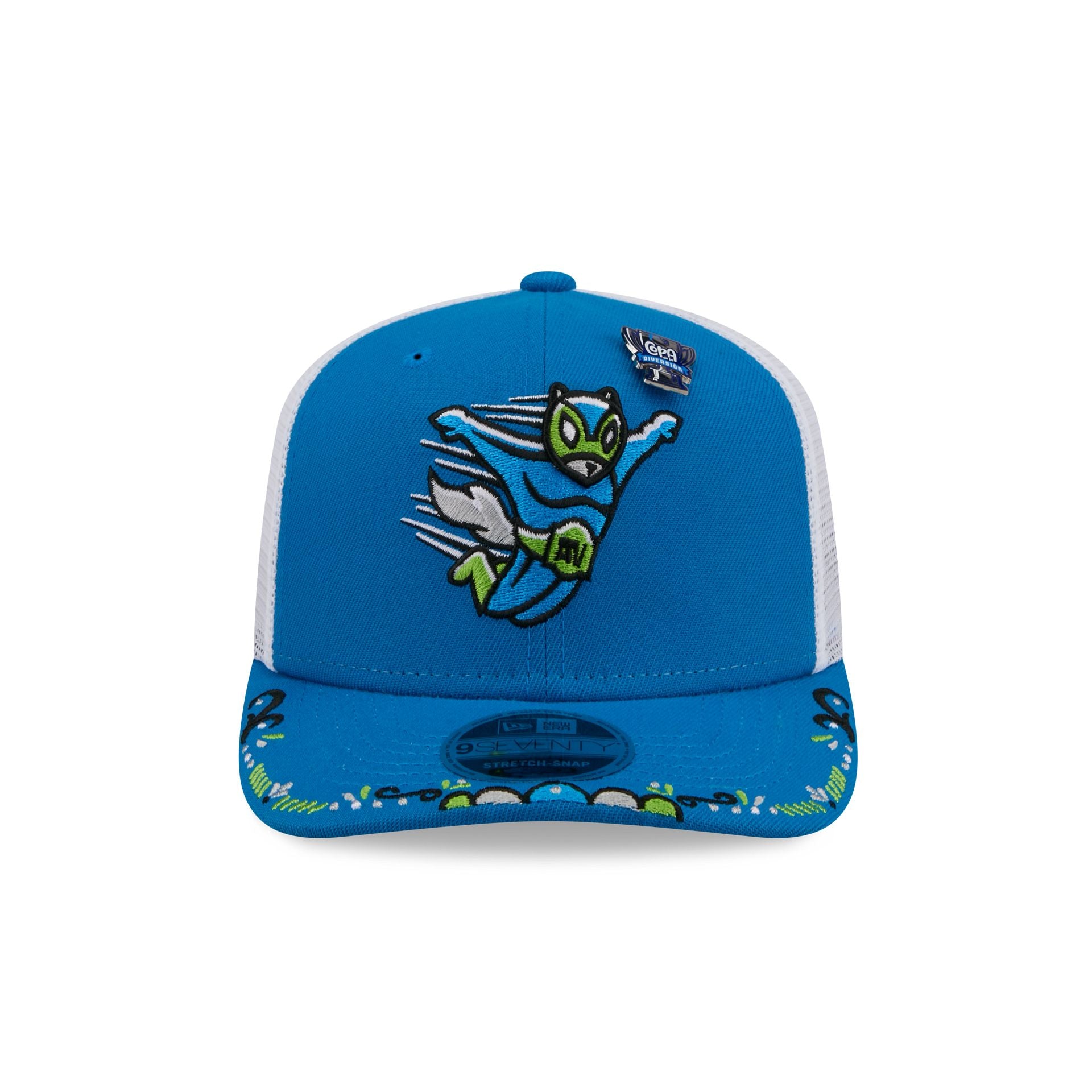 Alternative view of Richmond Flying Squirrels 2026 Copa De La DiversióN 9Seventy Trucker Hat
