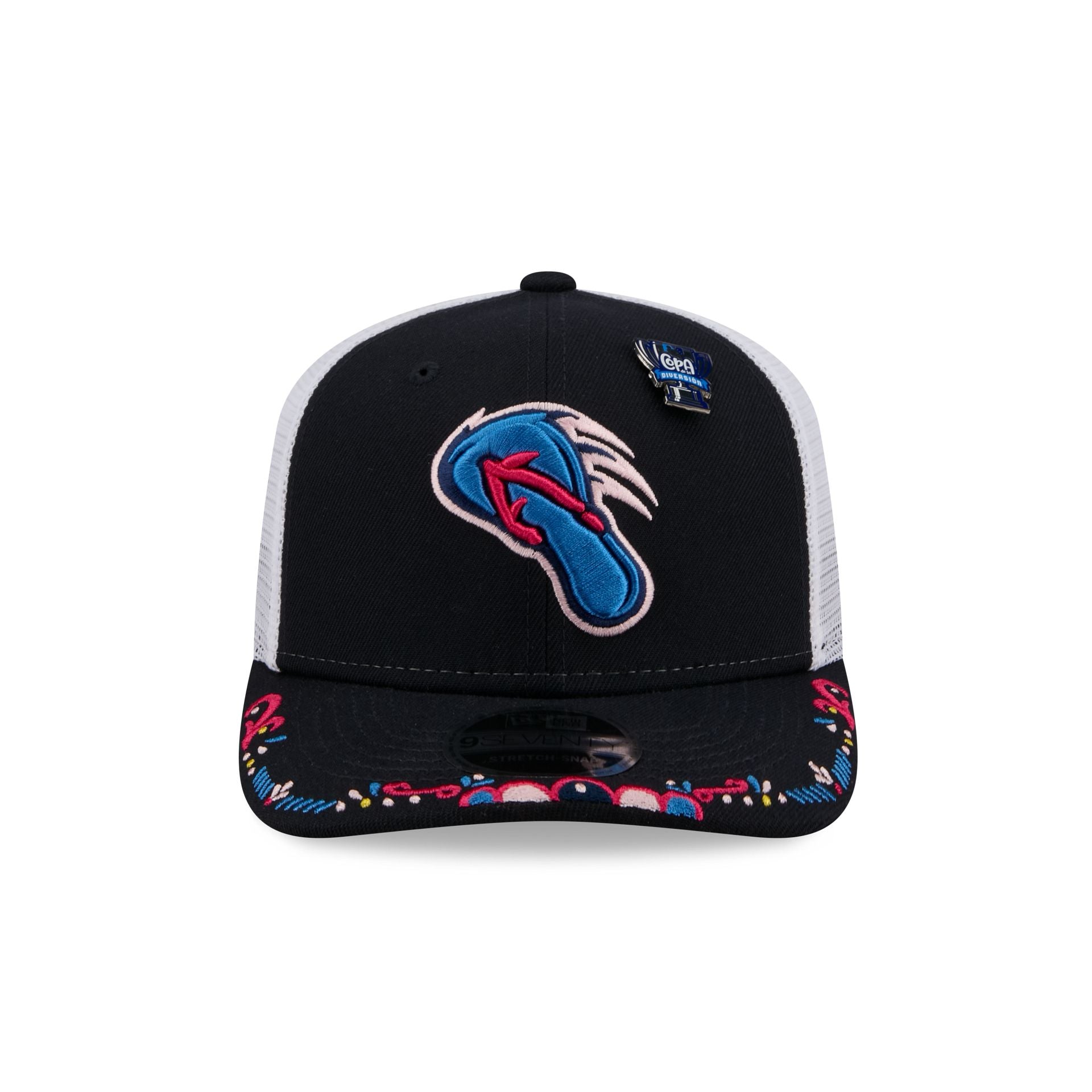 Alternative view of San Antonio Missions 2026 Copa De La DiversióN 9Seventy Trucker Hat