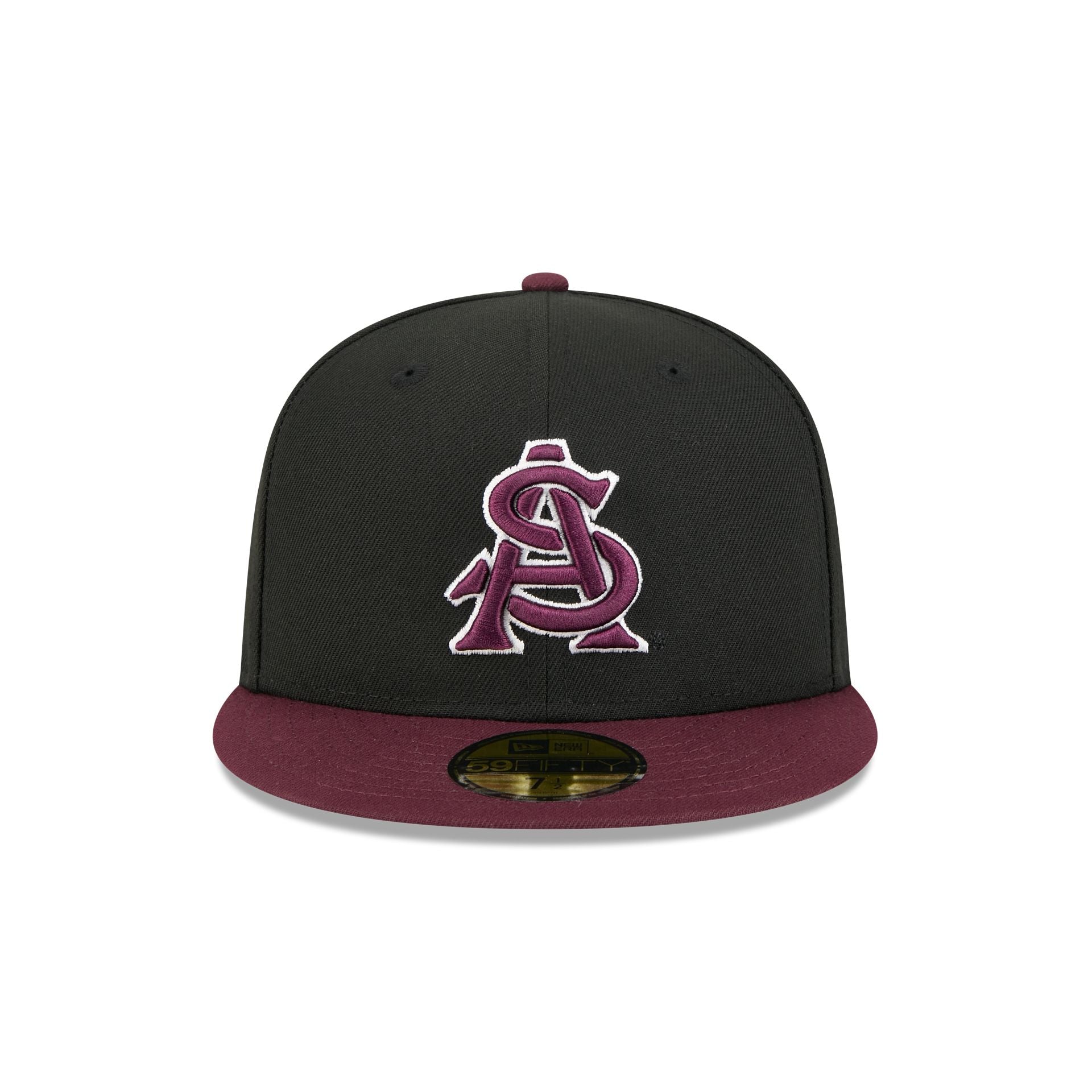 Alternative view of New Era X Adidas Arizona State Sun Devils Black 59Fifty Fitted Hat
