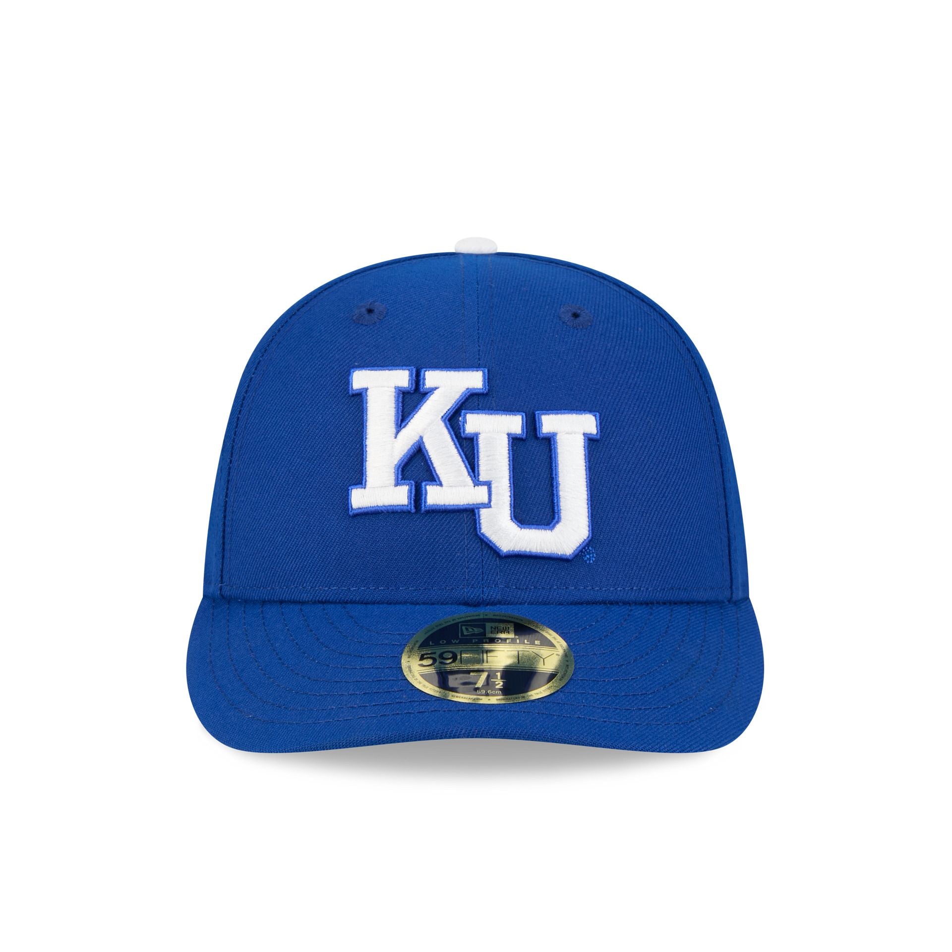 Alternative view of New Era X Adidas Kansas Jayhawks Low Profile 59Fifty Fitted Hat