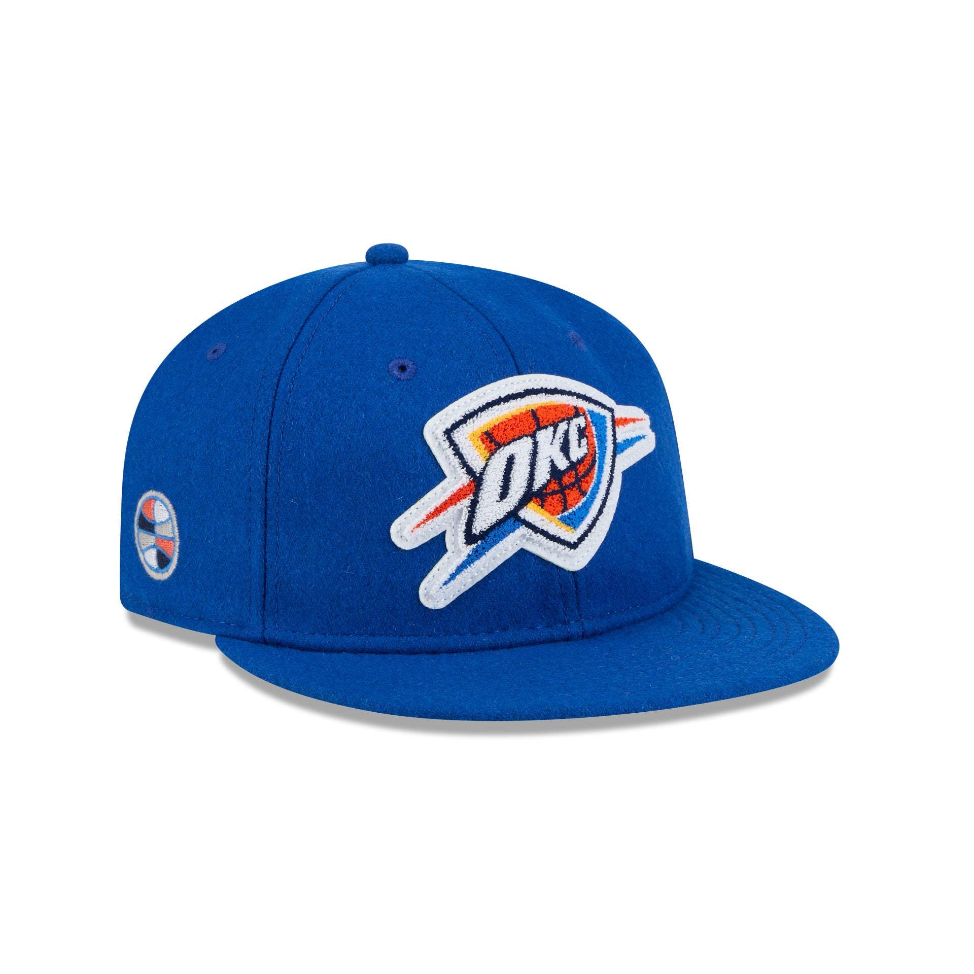 Oklahoma City Thunder Chenille Woven Retro Crown 9Fifty Adjustable Hat