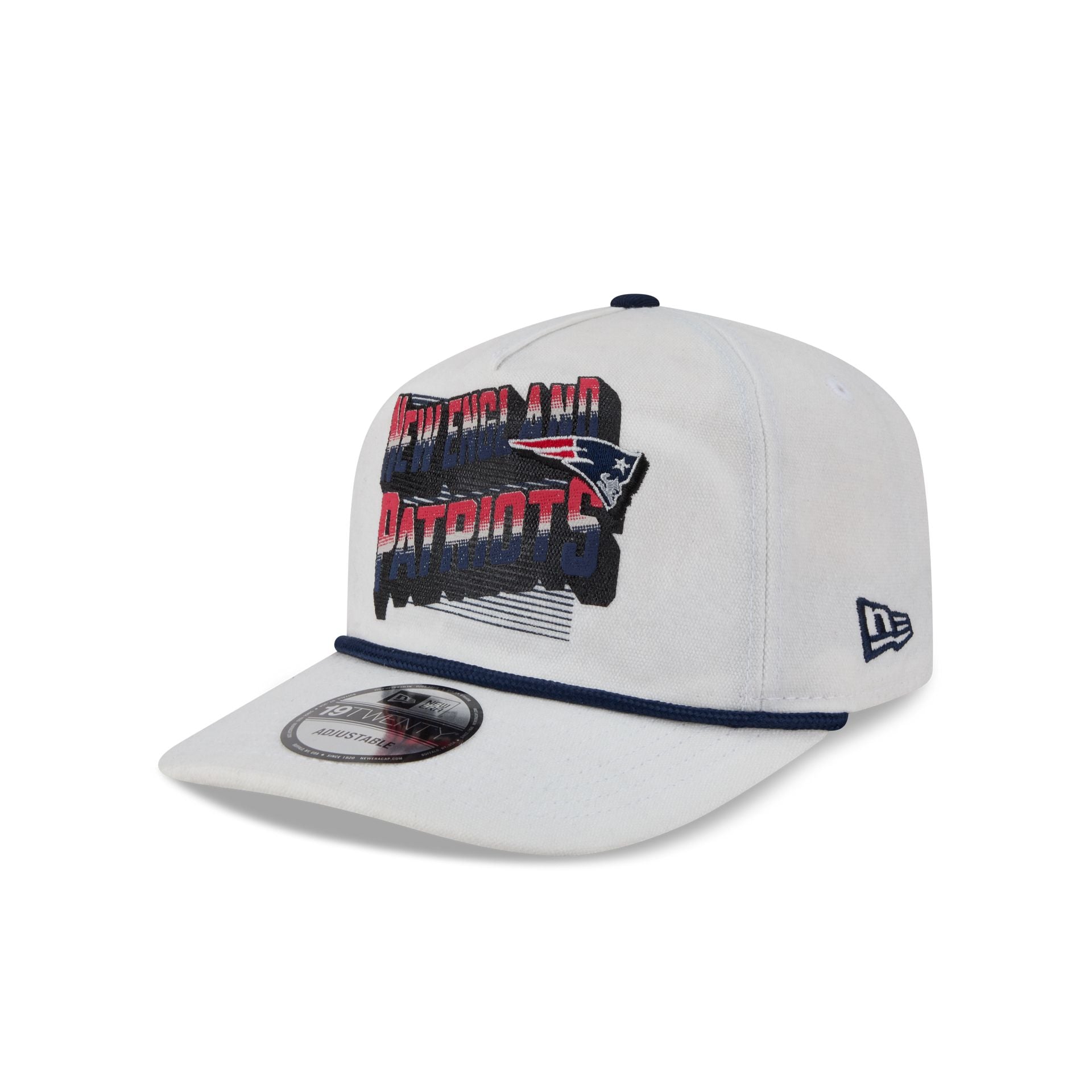 New England Patriots Duck Cloth 19Twenty Adjustable Hat