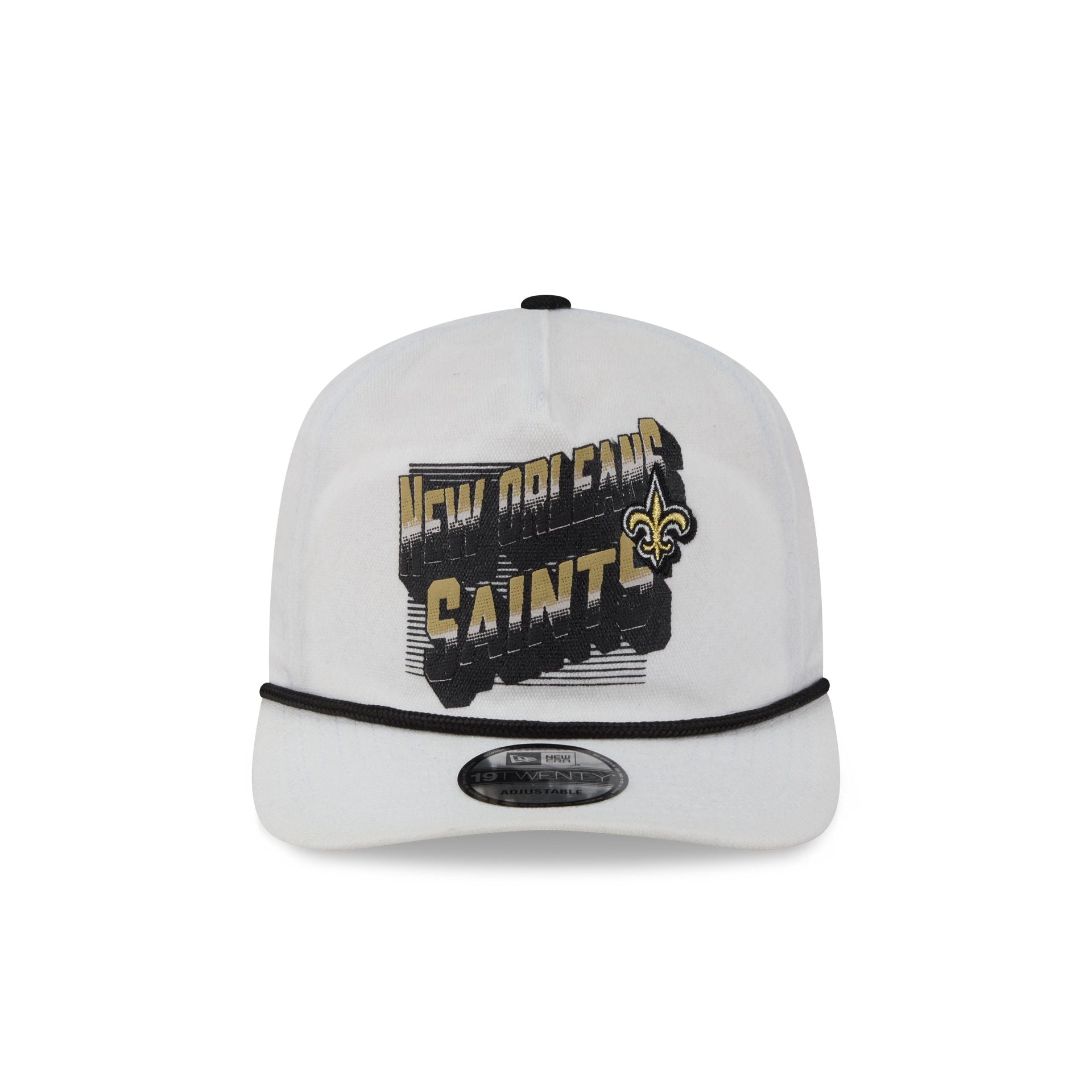 Alternative view of New Orleans Saints Duck Cloth 19Twenty Adjustable Hat