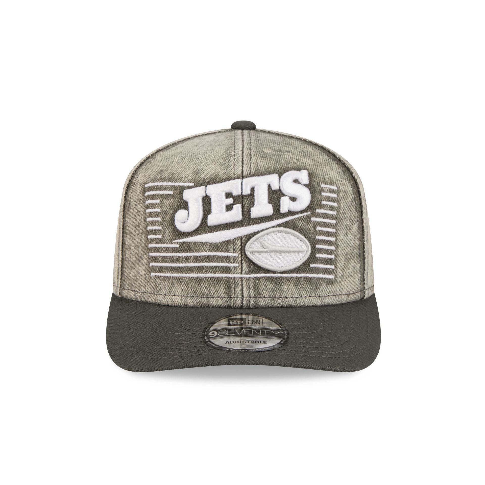 Alternative view of New York Jets Washed Denim 9Seventy Adjustable Hat